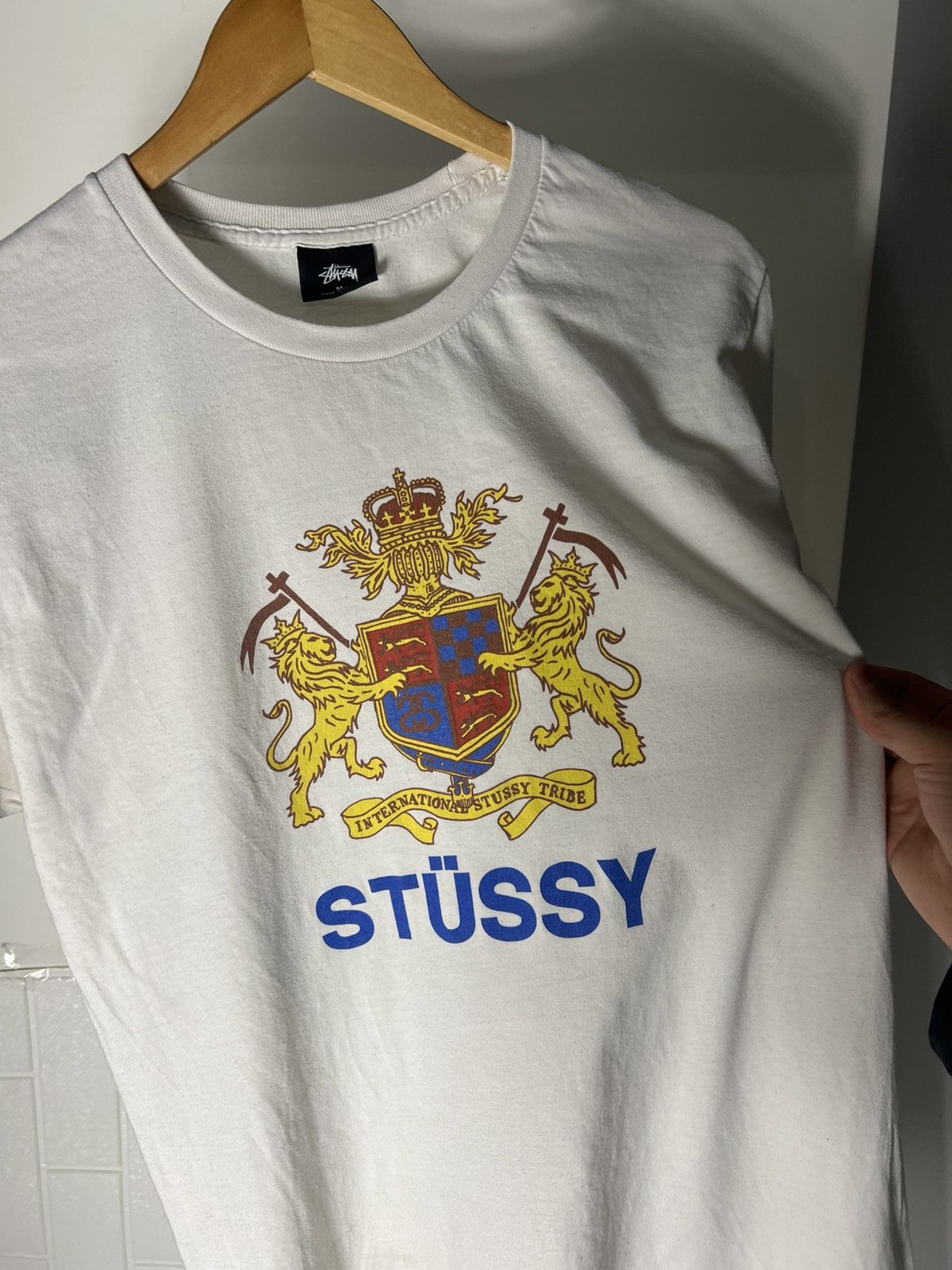 Stussy VINTAGE STUSSY INTERNATIONAL DESIGNER T-SHIRT RETRO Y2K 90s Size US M / EU 48-50 / 2 - 11 Thumbnail
