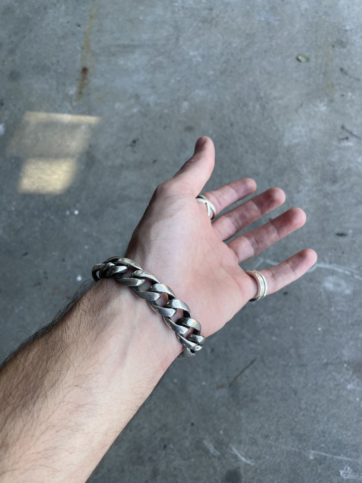 Chrome Hearts Chrome Hearts Rolling Stones Chain Bracelet Size ONE SIZE - 7 Thumbnail
