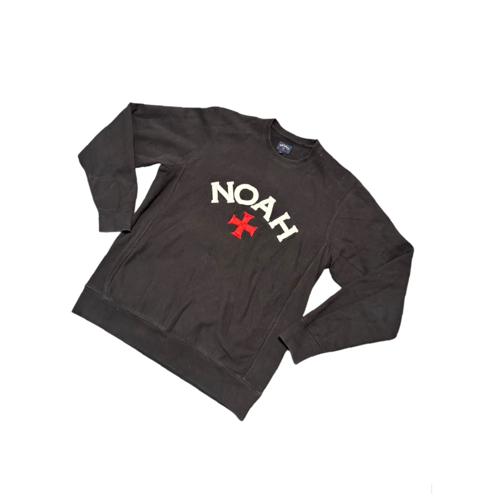 Noah NOAH NYC Sweatshirt Mens Black Large Graphic Print Logo Crew Neck Fleece Size US S / EU 44-46 / 1 - 4 Thumbnail