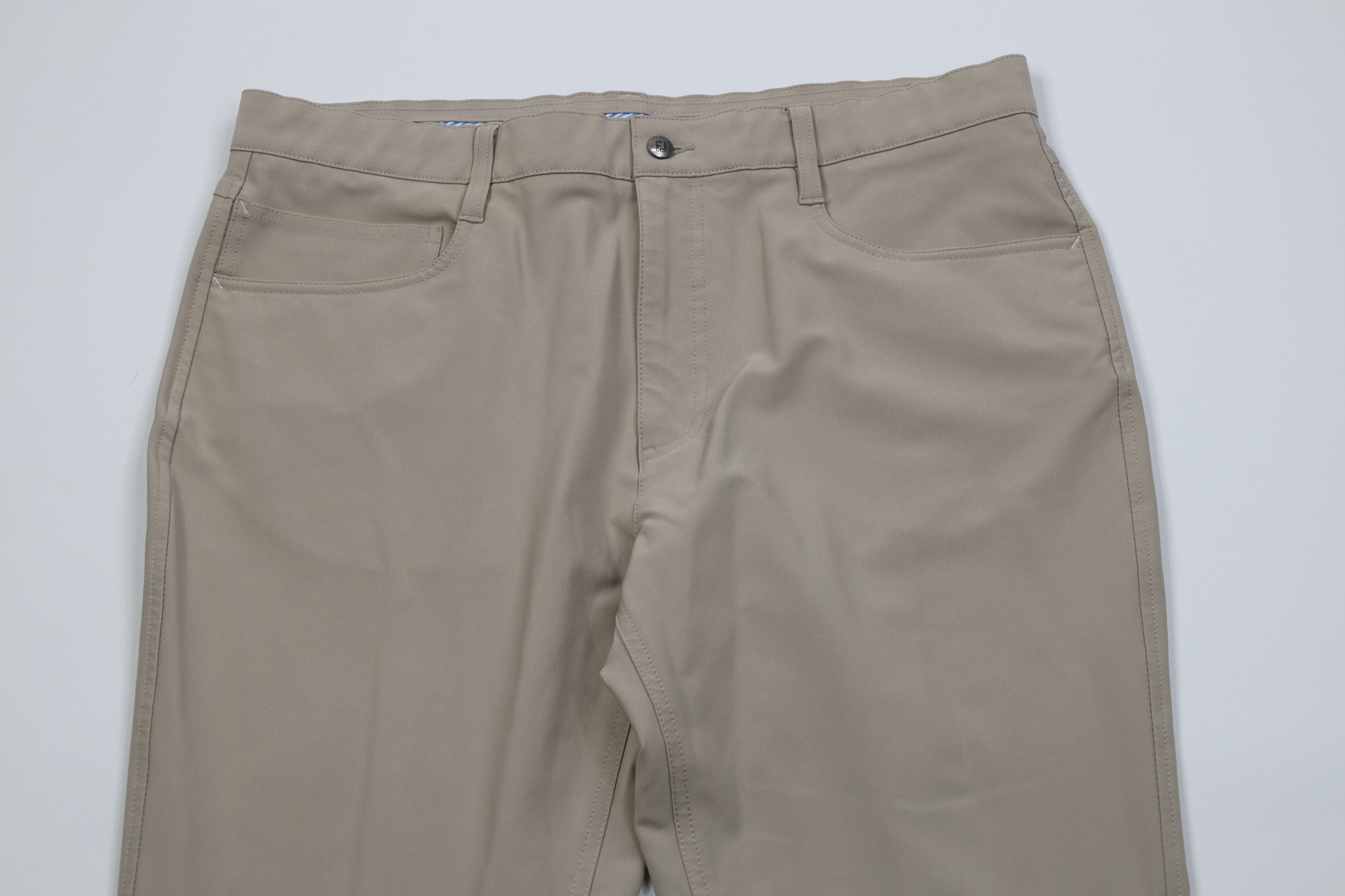 Footjoy FootJoy Golf Straight Leg Golfing Chino Pants Trousers Khaki Size US 36 / EU 52 - 2 Thumbnail