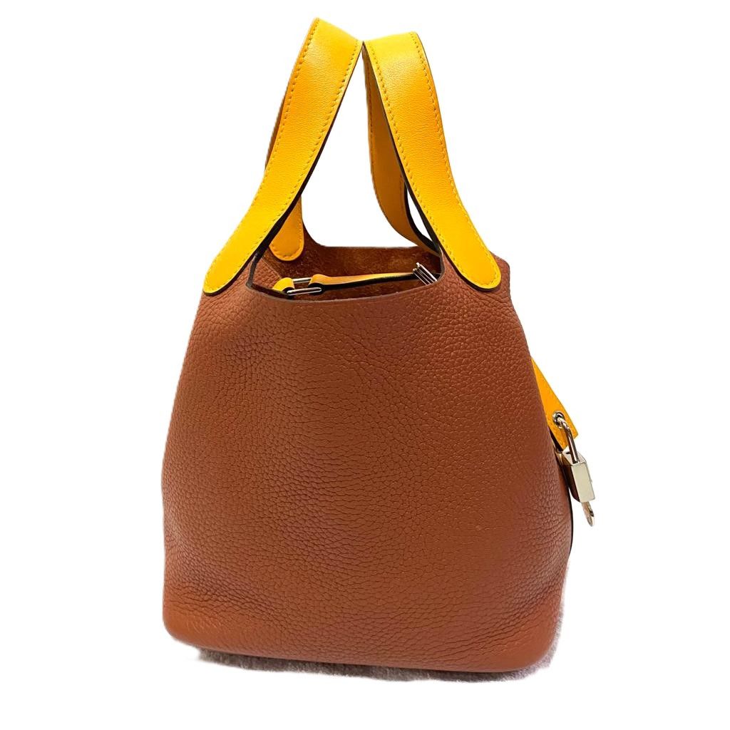 Hermes Hermes Picotin 18 Two Tone Hand Bag Size ONE SIZE - 5 Thumbnail
