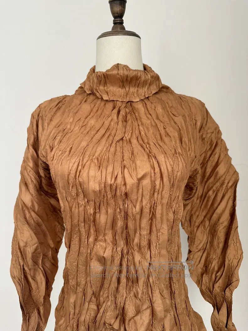 Issey Miyake Issey Miyake Yellow Long Sleeve Size L / US 10 / IT 46 - 8 Thumbnail