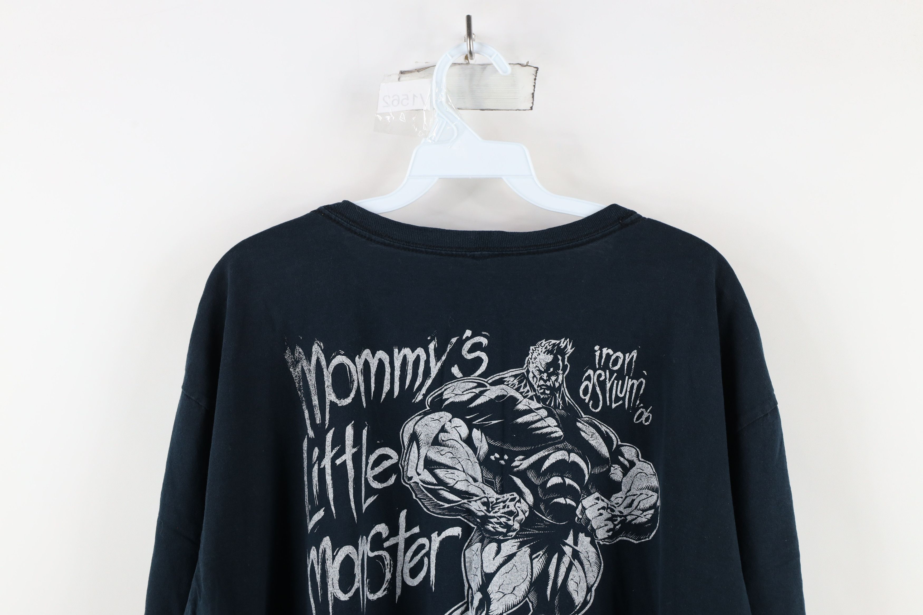 Vintage Vintage Streetwear Asylum Fire Flames Monster Gym T-Shirt Size US XXL / EU 58 / 5 - 13 Thumbnail