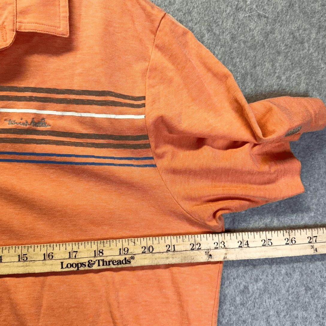 TravisMathew Travis Mathew Polo Shirt Men XL Golf Pale Orange Performance Stretch Shirt Size US XL / EU 56 / 4 - 4 Thumbnail