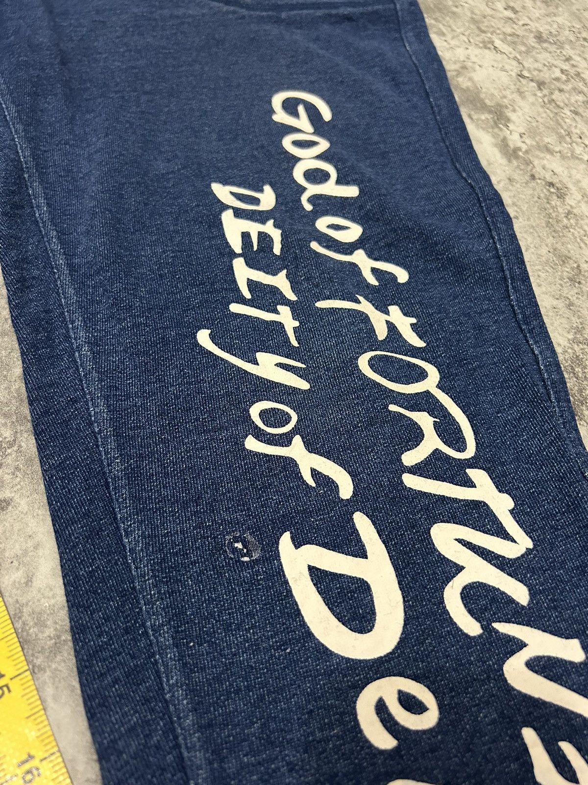 Evisu Evisu Custom Made God Of Fortune Jogger Pants Size US 32 / EU 48 - 23 Thumbnail