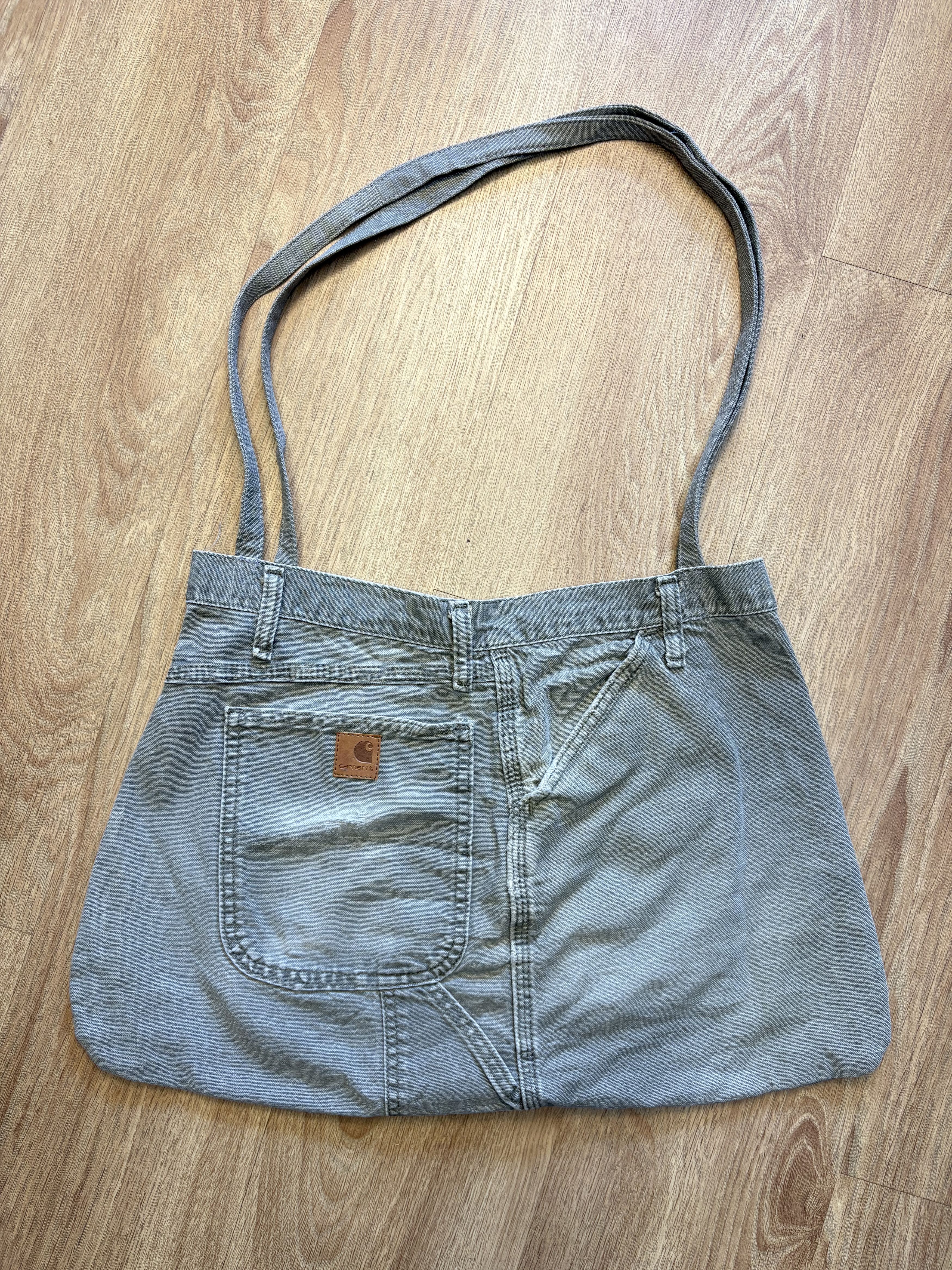 Carhartt Carhartt Reworked Cargo Pocket Khaki Tote Bag Size ONE SIZE - 2 Thumbnail