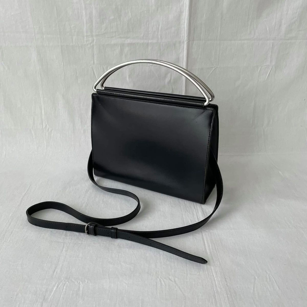 Yohji Yamamoto Yohji Yamamoto Y’saccs Leather Sling Bag Size ONE SIZE - 1 Thumbnail