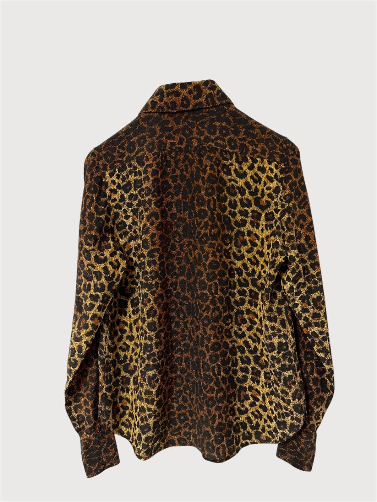 Saint Laurent Paris SS2015 1/1 Sample Leopard “Babycat” Shirt Size US XS / EU 42 / 0 - 2 Thumbnail