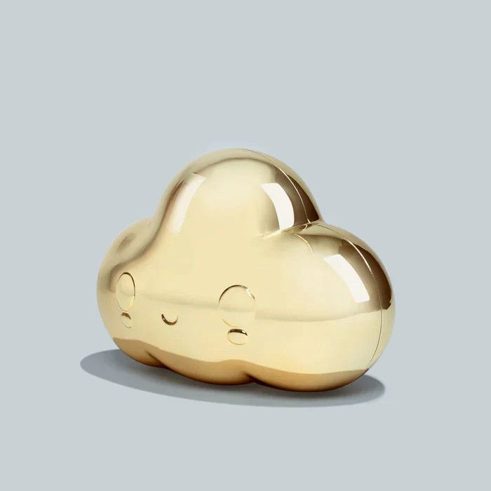 Kaws × Medicom Toy FriendsWithYou Little Cloud Gold Toy Figure Size ONE SIZE - 5 Thumbnail