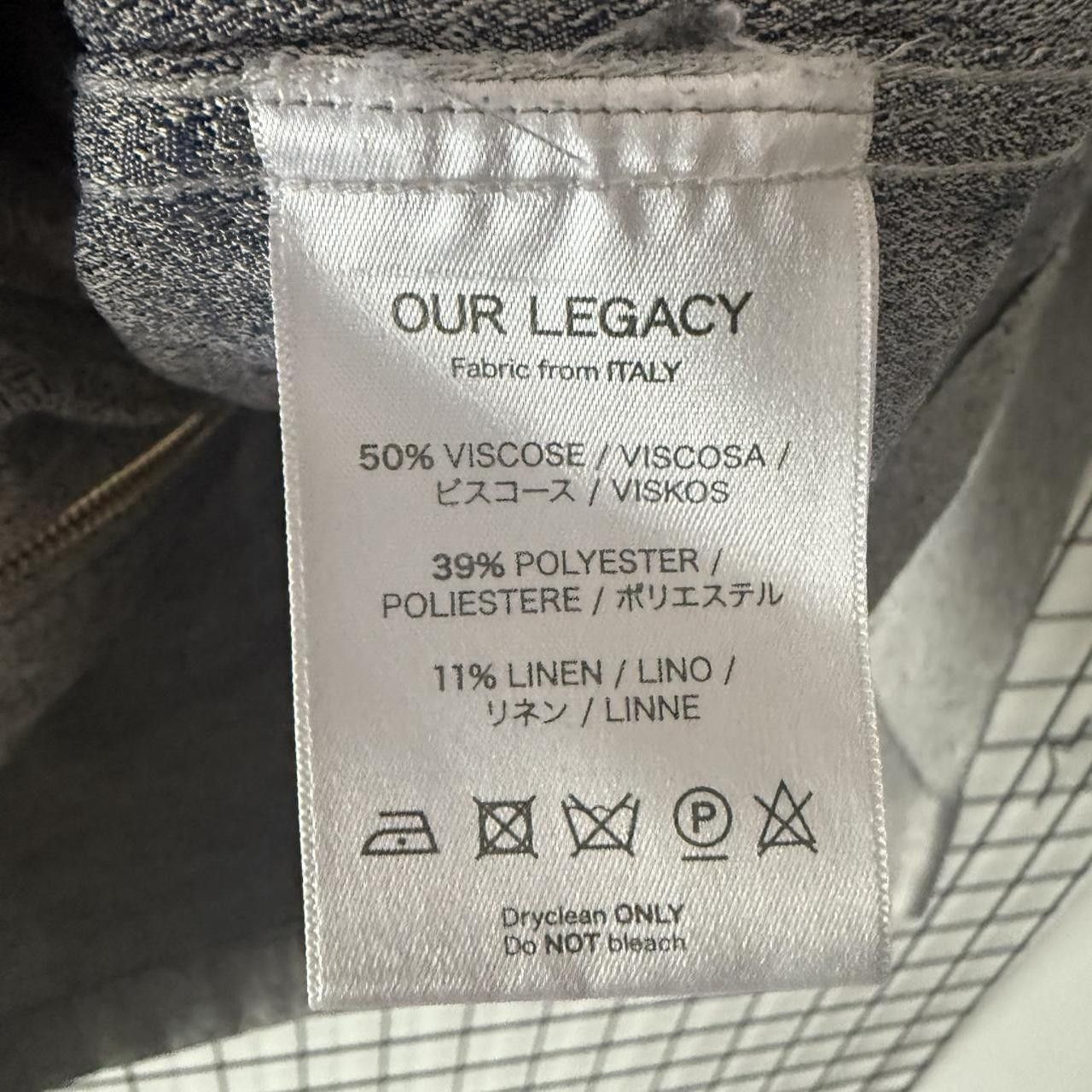 Our Legacy Our Legacy Overshirt Jacket Grey Zip Up Size US M / EU 48-50 / 2 - 8 Thumbnail