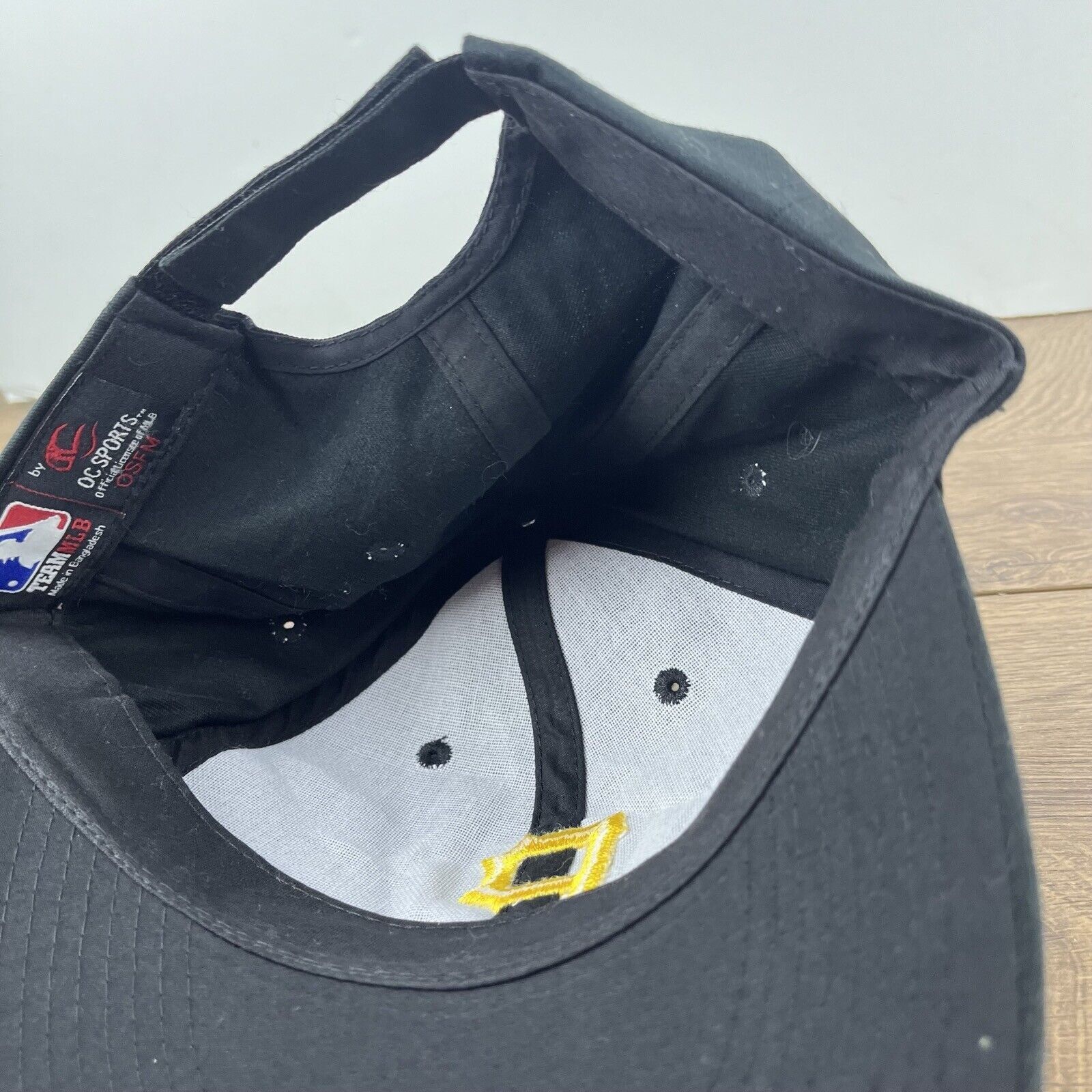 Other Pittsburgh Pirates Hat MLB Cap Black Adjustable Hat Black Ad Size ONE SIZE - 14 Thumbnail