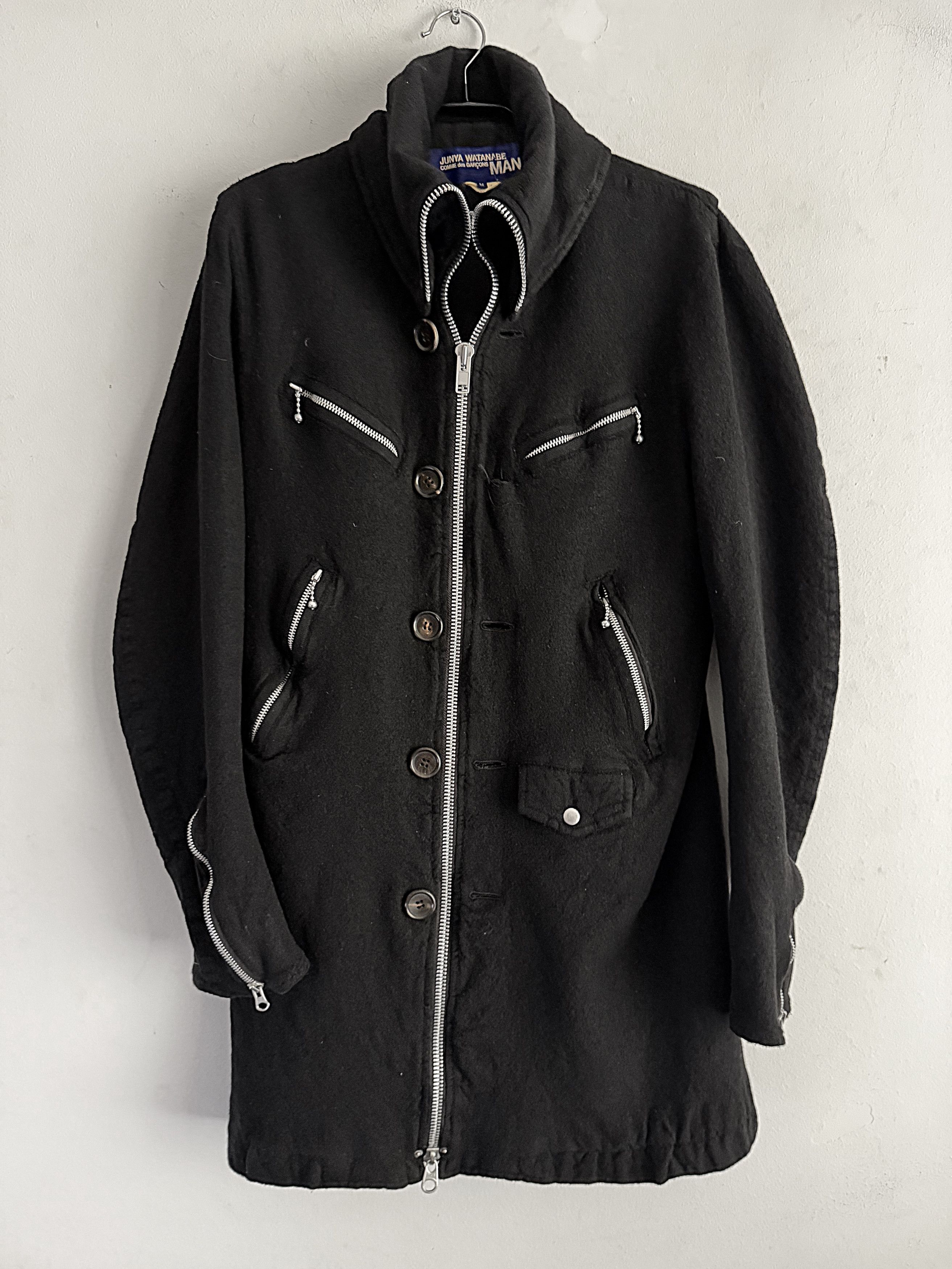 Junya Watanabe Runway FW'07 Archive Piece Boiled Milled Wool Size US M / EU 48-50 / 2 - 3 Thumbnail