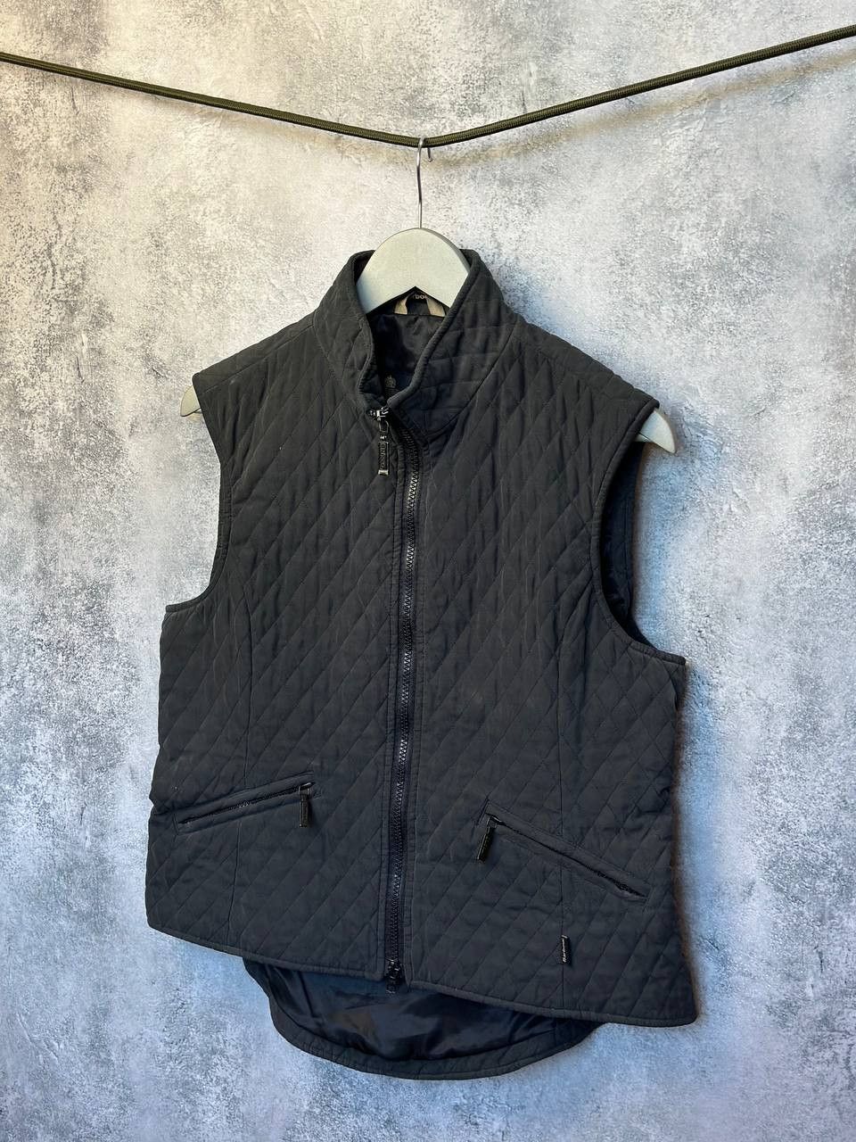 Barbour × Vintage Barbour Quilt Waistcoat Vest Tailored Microfibre Gilet Size M / US 6-8 / IT 42-44 - 1 Thumbnail