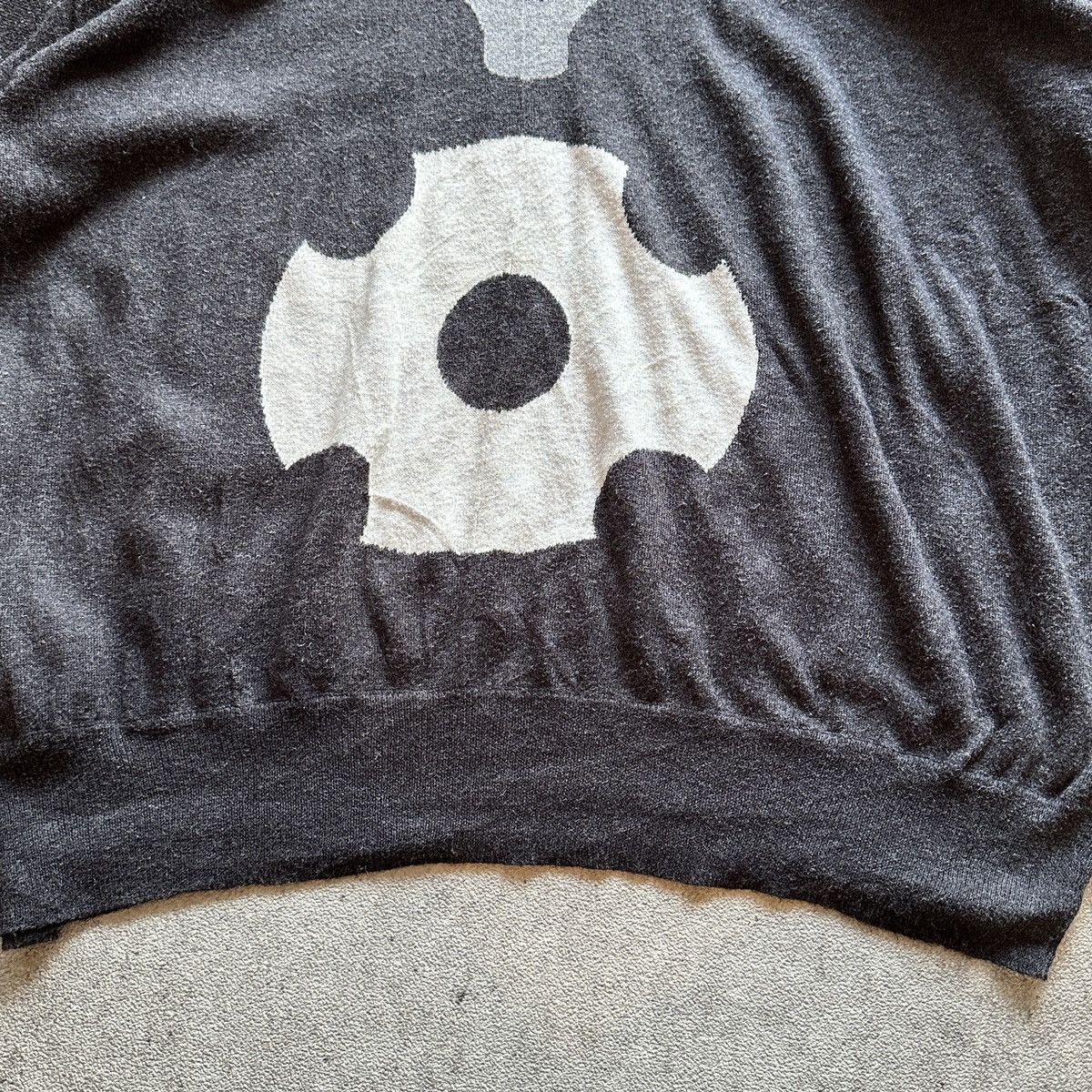 Issey Miyake × Japanese Brand × mercibeaucoup 90s Iconic Mercibeaucoup Jevous Enprie Issey Miyake Knitwear Size US L / EU 52-54 / 3 - 5 Thumbnail