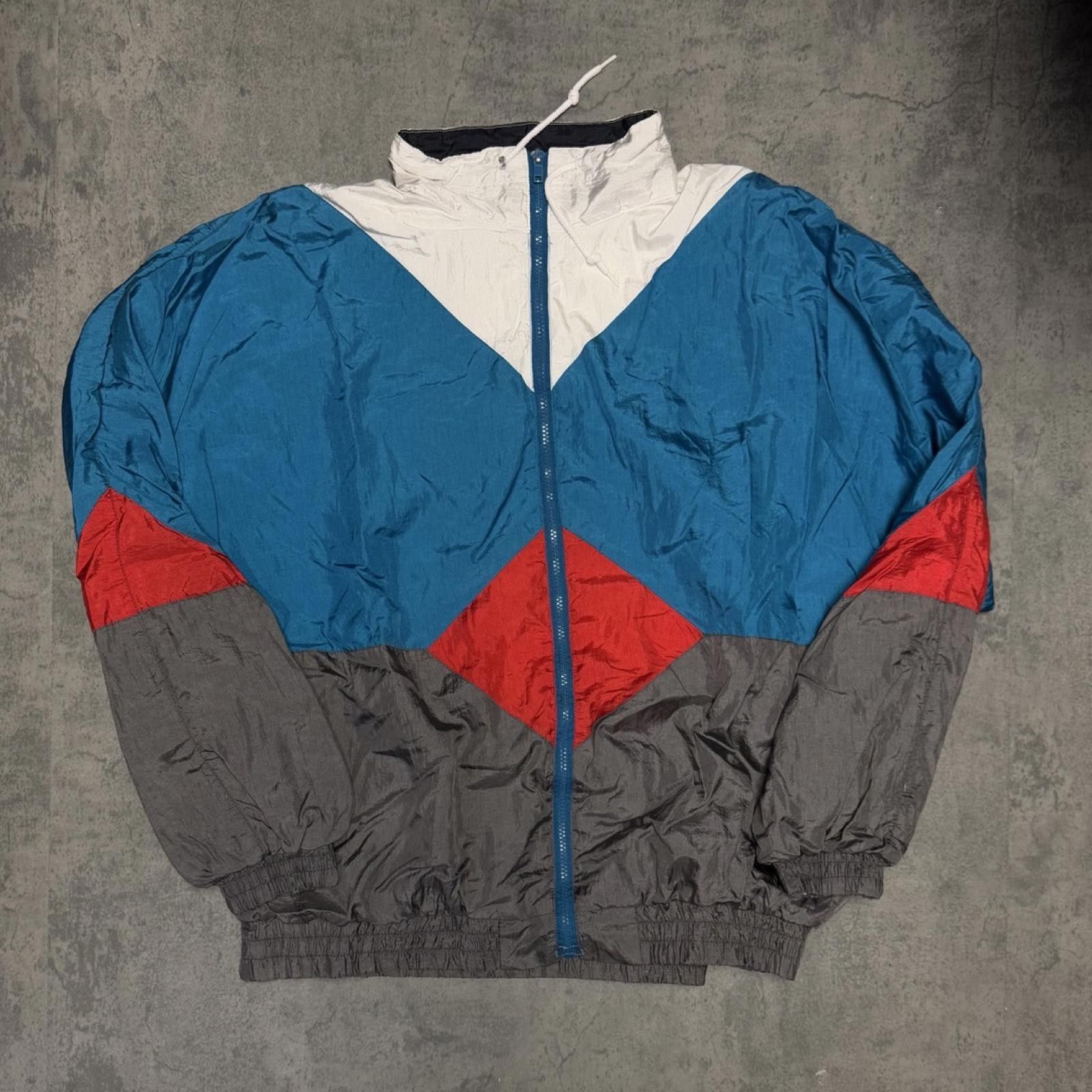 Designer 90s Active Wear Windbreaker -- XL -- Size US XL / EU 56 / 4 - 1 Thumbnail