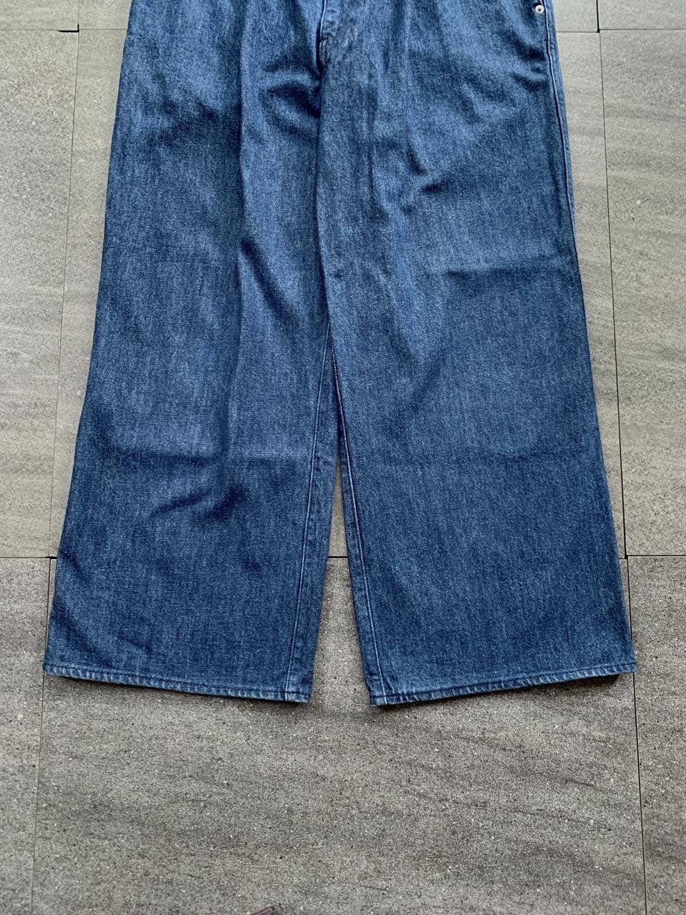 Auralee FREE TAX! Hard Twist Wideleg Denim Jeans Size US 32 / EU 48 - 4 Thumbnail