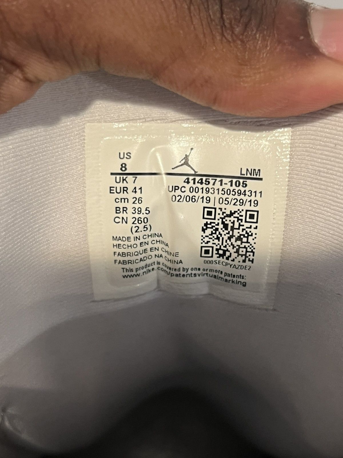 Jordan Brand Jordan 13 lakers Size US 8 / EU 41 - 7 Thumbnail