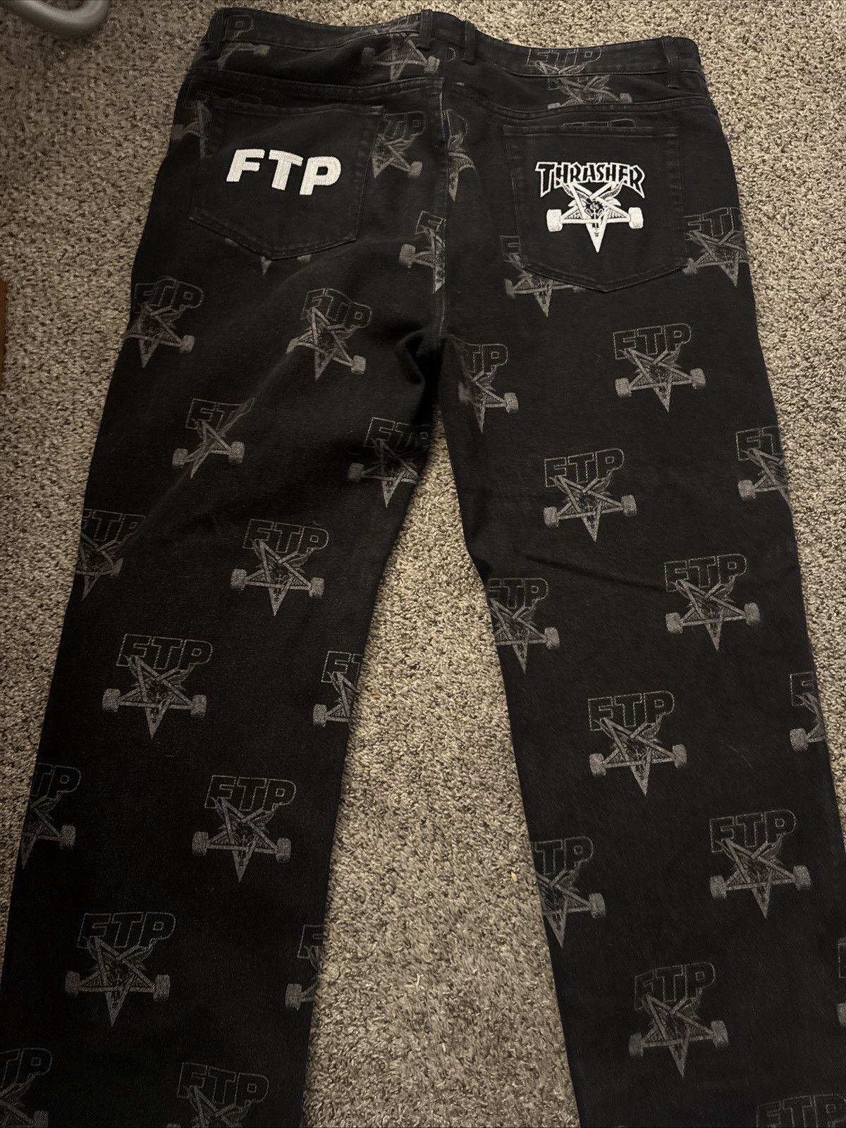 Fuck The Population × Thrasher FTP x THRASHER collab all