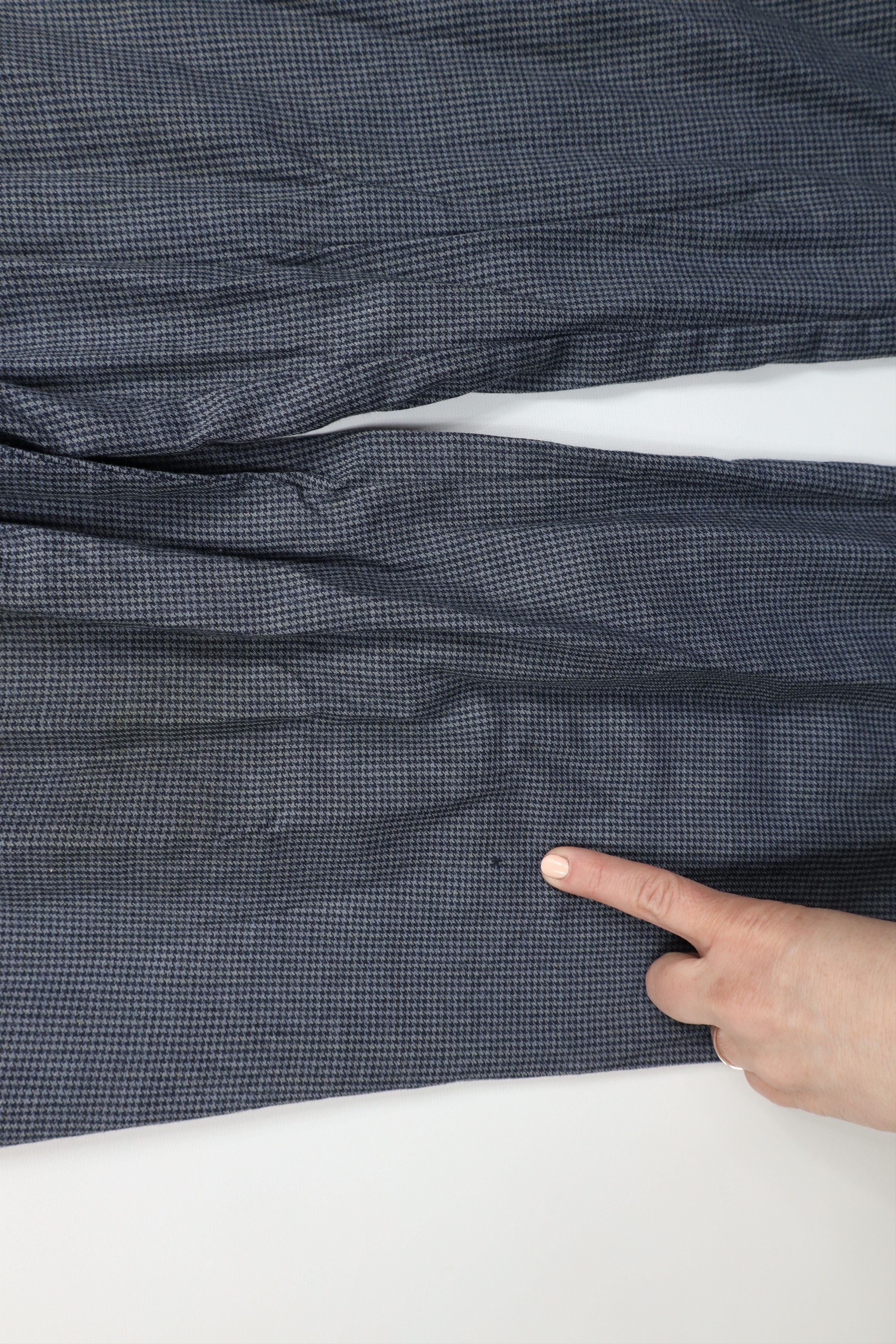 Vintage Vintage 70s Streetwear Houndstooth Wool Wide Leg Pants USA Size US 38 / EU 54 - 6 Thumbnail