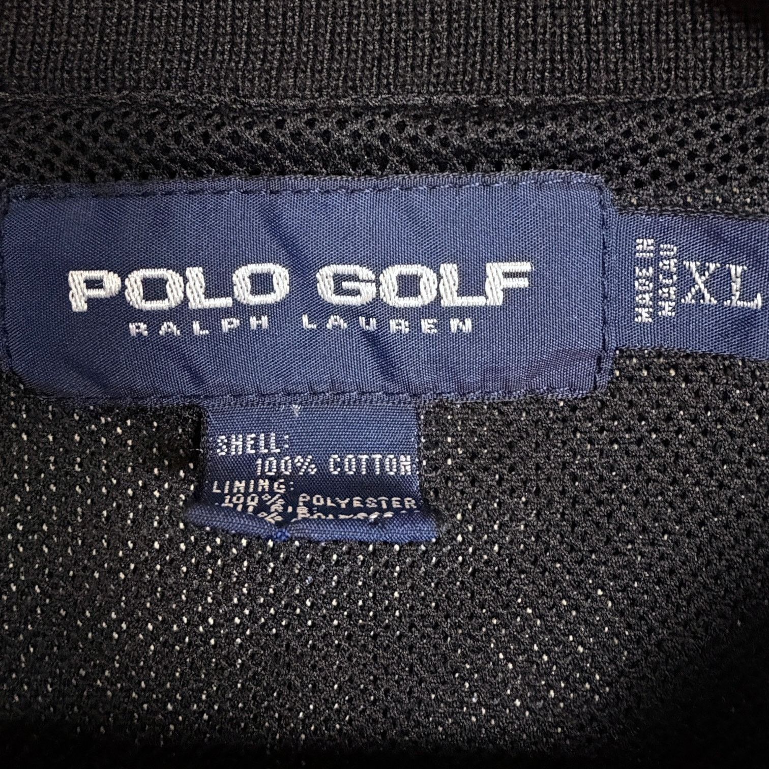 Polo Ralph Lauren Vtg Polo Golf Ralph Lauren Windshirt Gray Glen Plaid Mens XL Size US XL / EU 56 / 4 - 4 Thumbnail