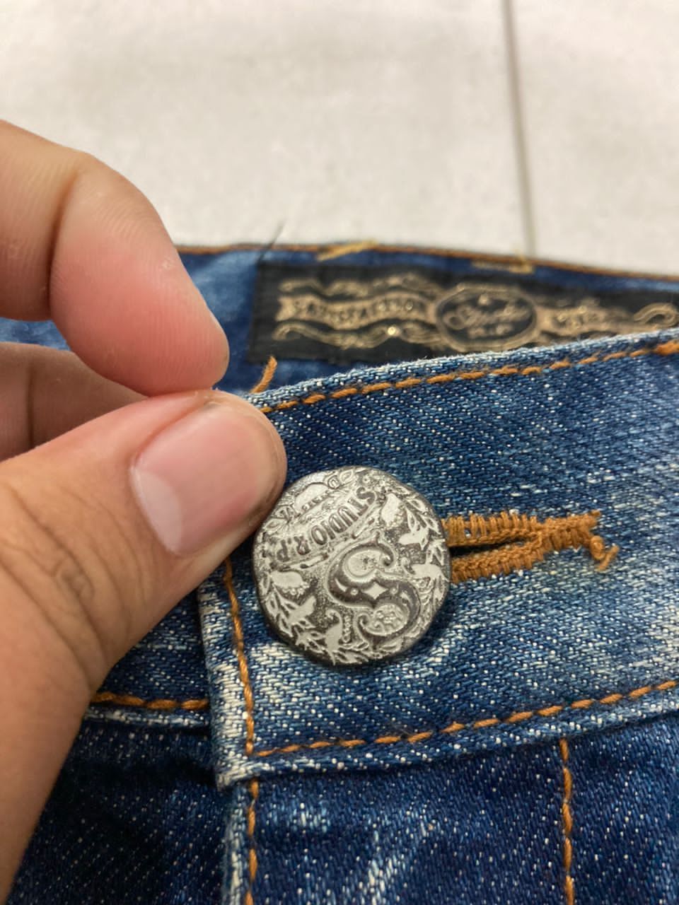 Hysteric Glamour Vintage Jeans Studio R.P Skulls Size US 32 / EU 48 - 5 Thumbnail