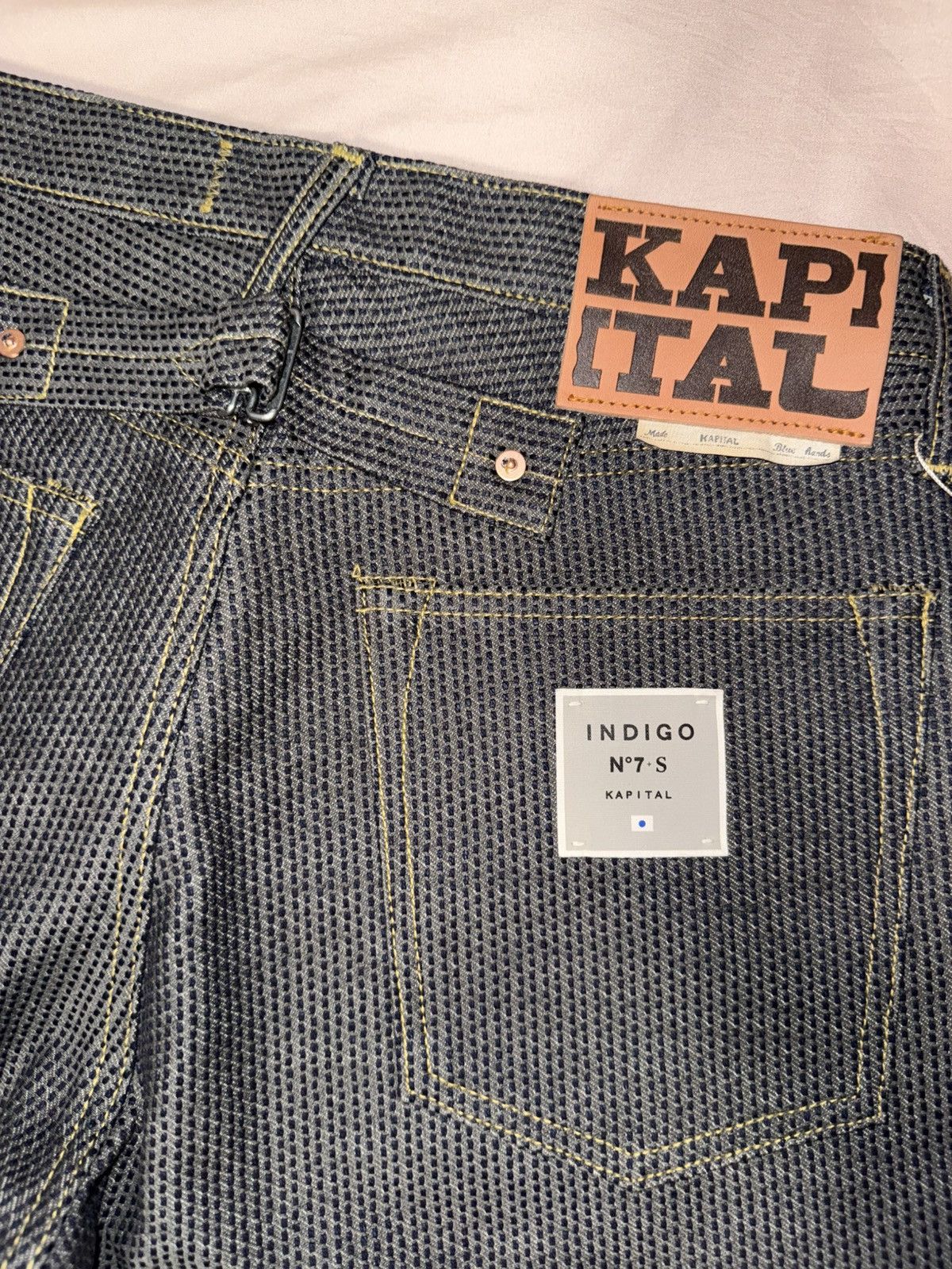Kapital Kapital Century Denim 5P Monkey Cisco No. 7+S (Sumi) Size US 32 / EU 48 - 7 Thumbnail