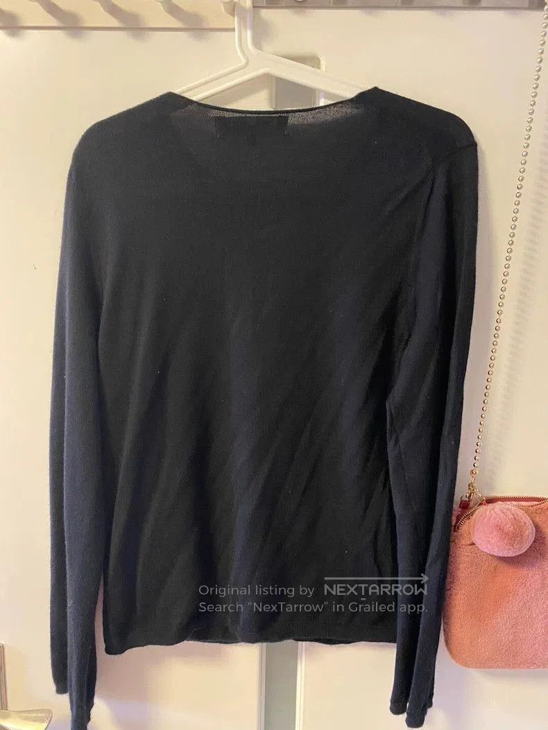 Comme des Garcons Play CDG Black Heart Cashmere Sweater. Size US M / EU 48-50 / 2 - 6 Thumbnail