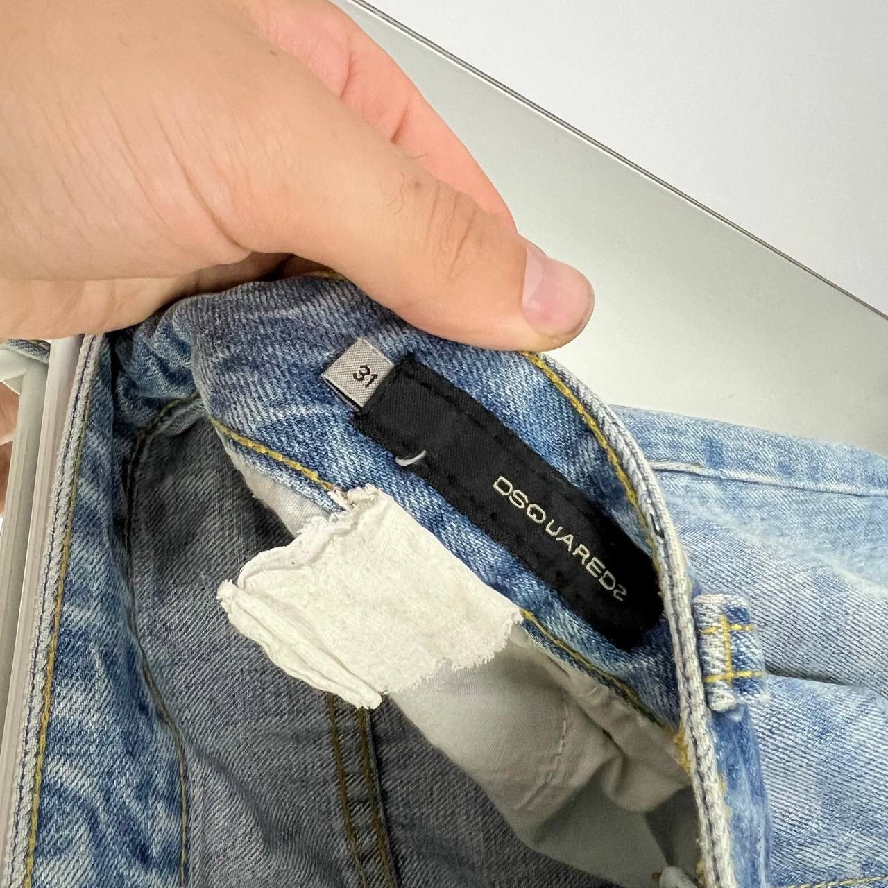 Dsquared2 Y2K Denim Pants Dsquared 2 Jeans Skinny Size US 31 - 11 Thumbnail