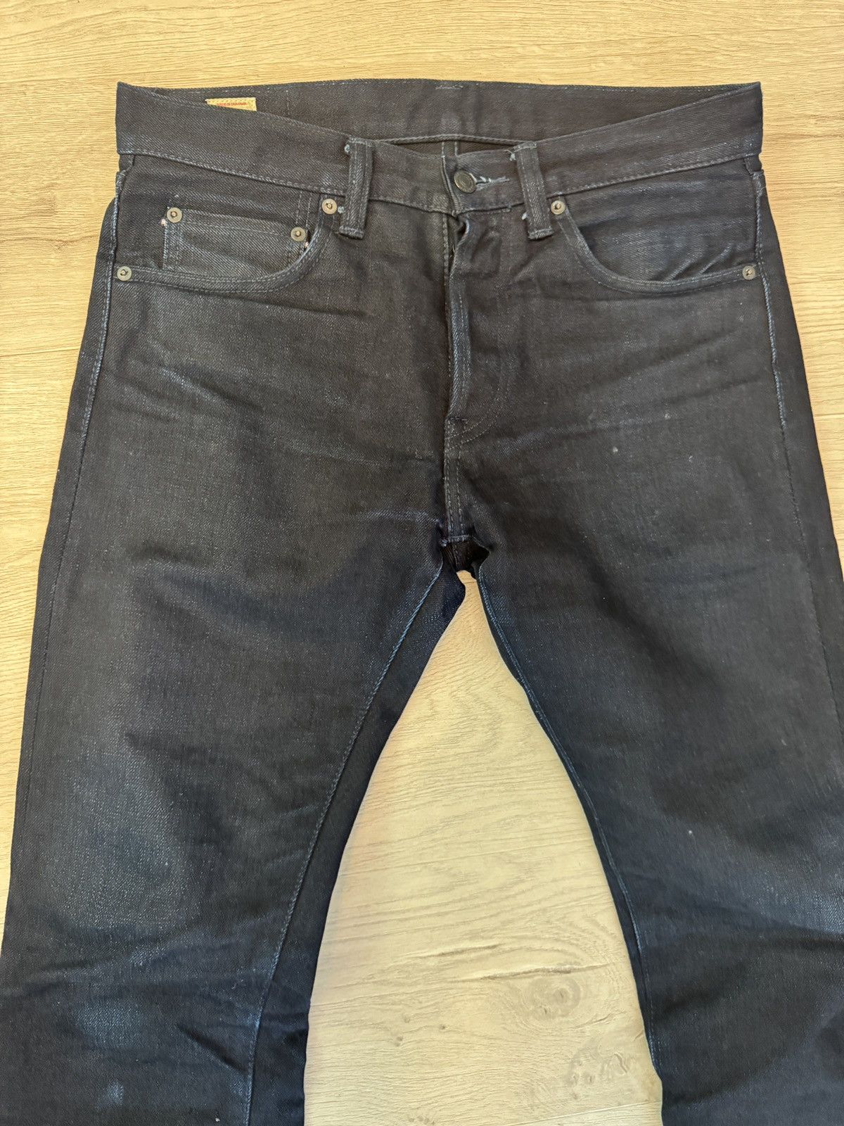 Momotaro Jeans Momotaro 03061B-SP indigo/black Size US 31 - 2 Thumbnail