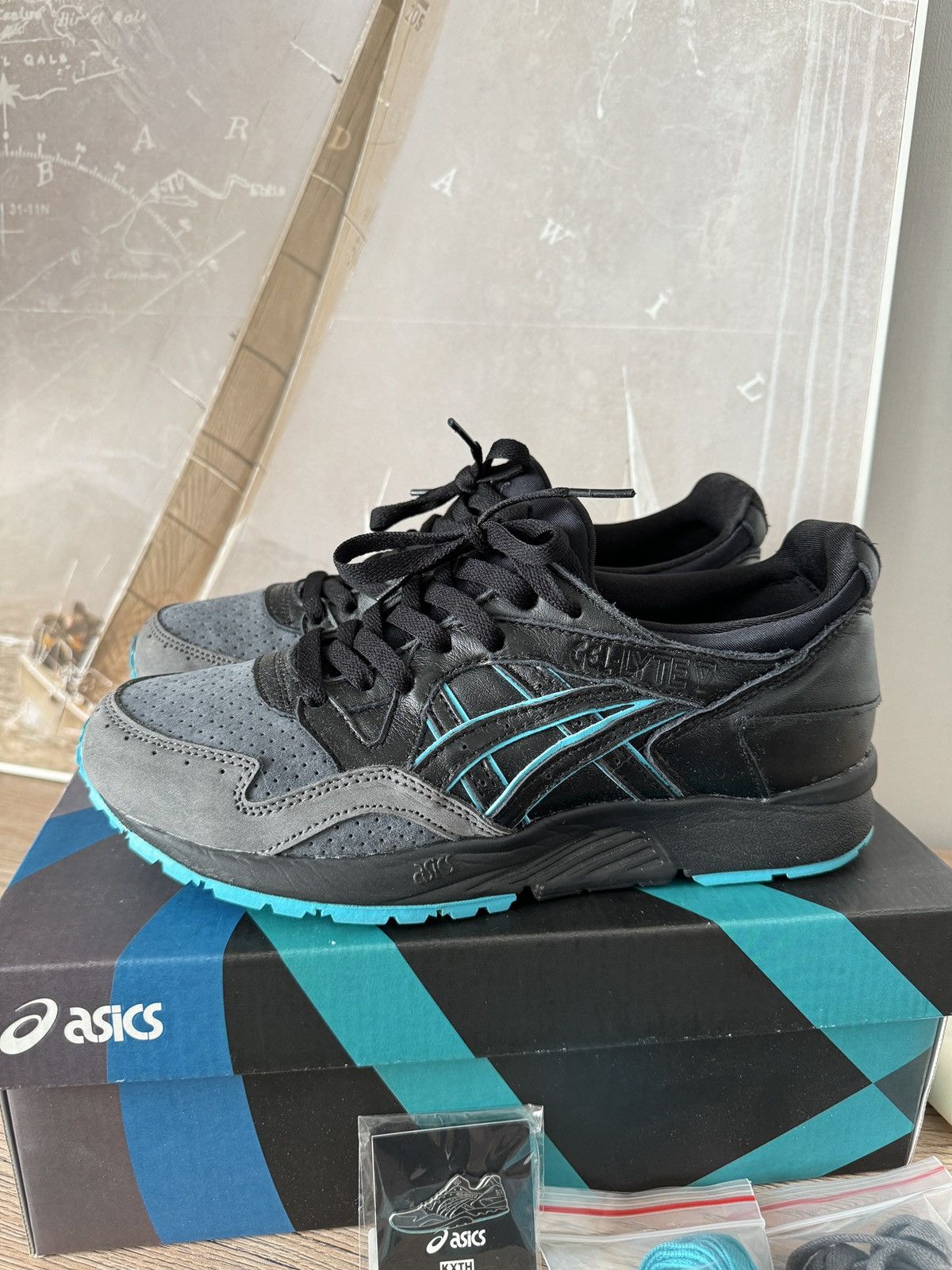 Asics ASICS x Kith Gel-Lyte 5 Leatherback Ronnie Feig Size US 8 / EU 41 - 2 Thumbnail