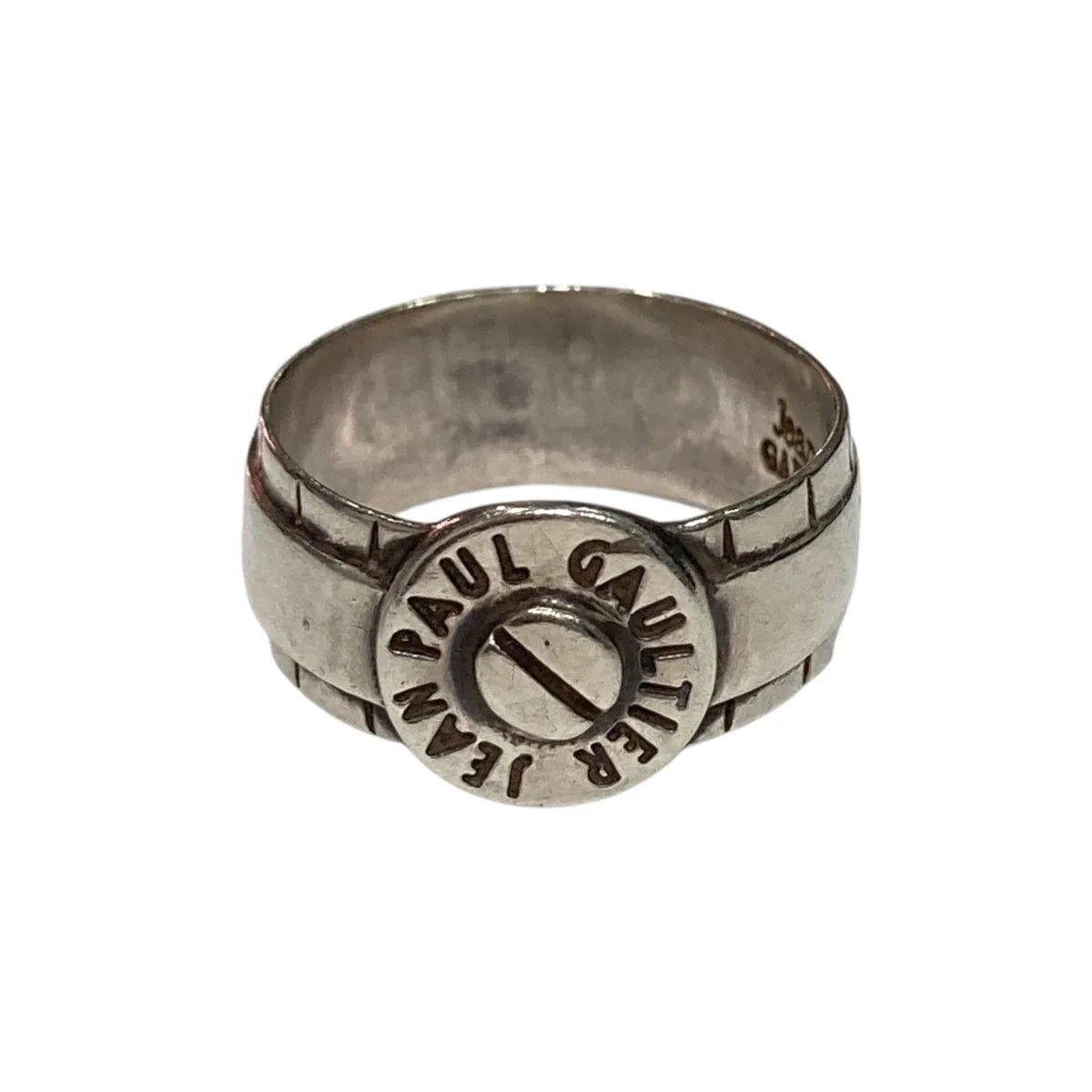 Jean Paul Gaultier Gothic Stone Ring 925