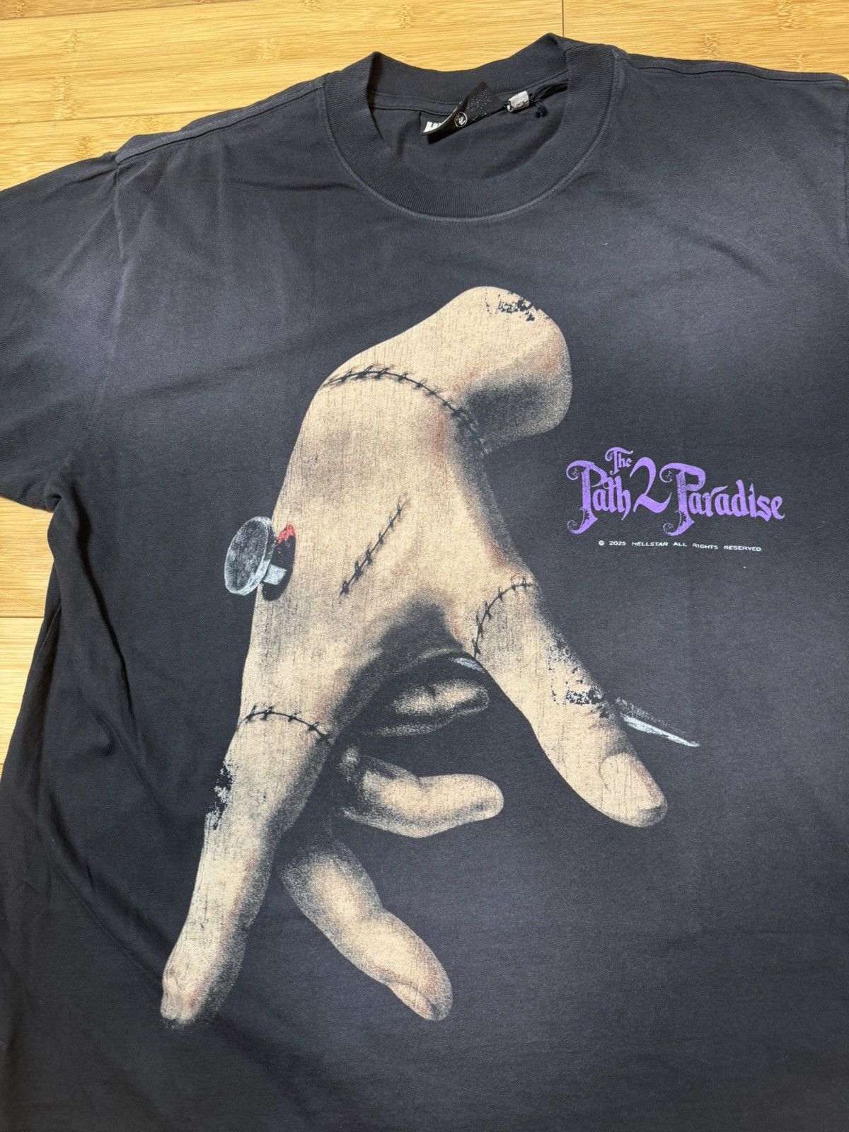 HELLSTAR Hellstar Hand Tee Halloween Exclusive - Size XL Size US XL / EU 56 / 4 - 3 Thumbnail