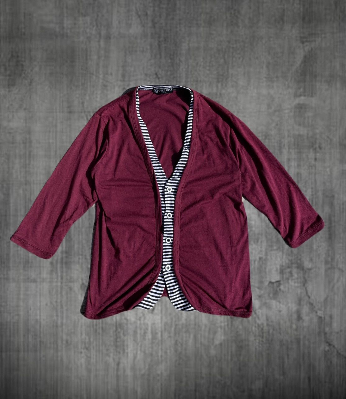 If Six Was Nine 2000s Japanese archive Vkei Layered 3/4 Sleeve Cardigan Y2K Size US S / EU 44-46 / 1 - 1 Thumbnail