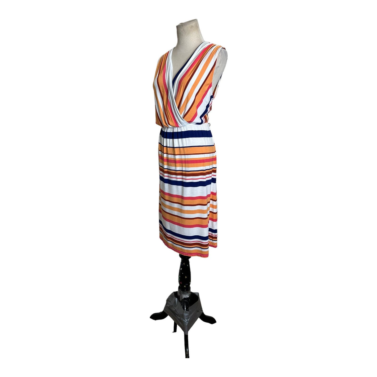 Merona Merona multicolor striped cap sleeves summer dress size M Size M / US 6-8 / IT 42-44 - 7 Thumbnail