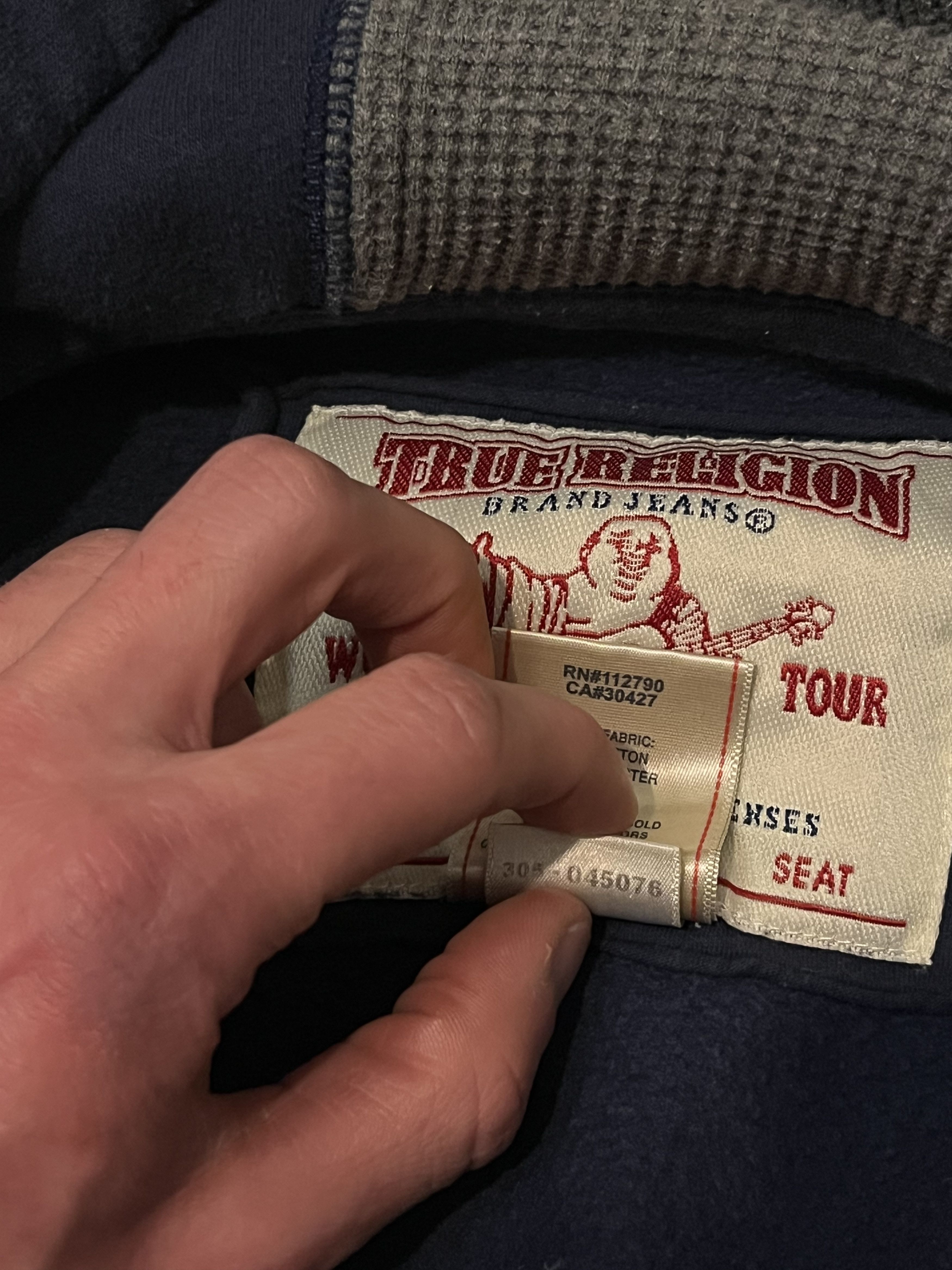 Japanese Brand × True Religion y2k True Religion Big Hoodie USA Chief Keef Size US M / EU 48-50 / 2 - 8 Thumbnail