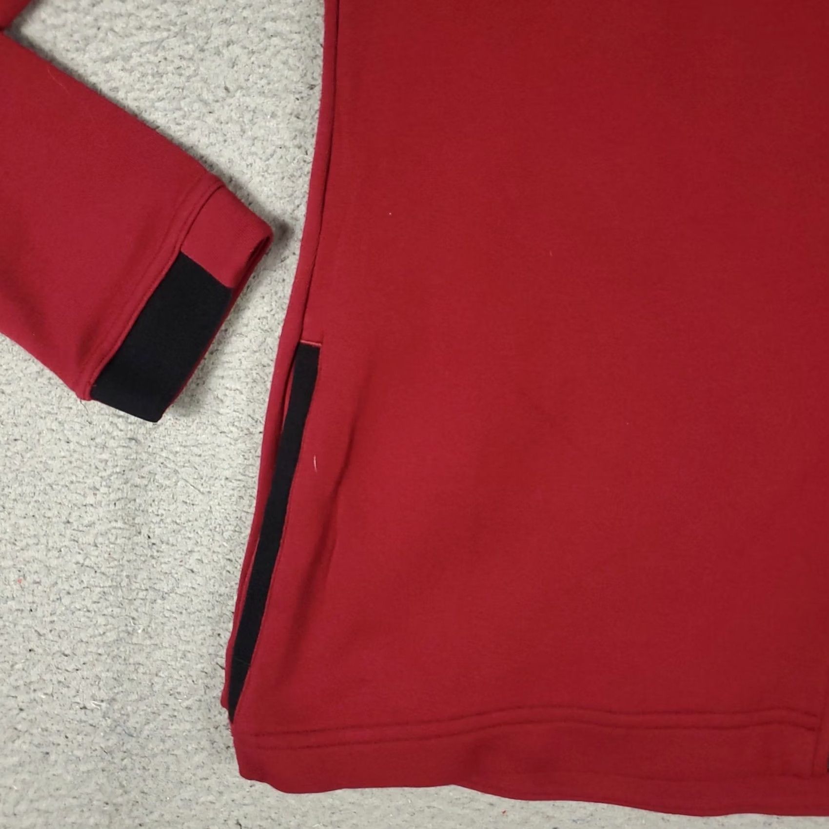 Nike Nike Hoodie Womens M Red Full Zip MT Lightweight Sweatshirt Shirt Size M / US 6-8 / IT 42-44 - 3 Thumbnail