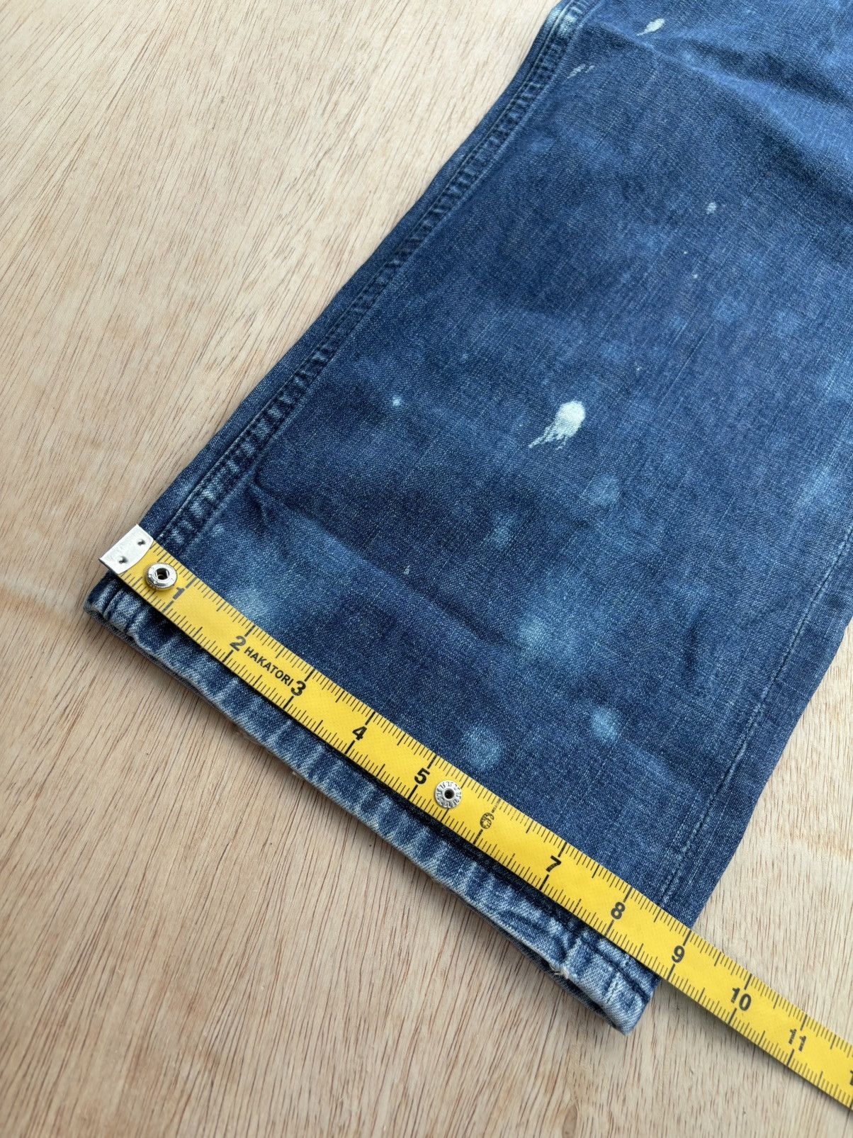 Hysteric Glamour × Japanese Brand The Fighting Suns Peace Love Denim Jeans Size US 31 - 14 Thumbnail