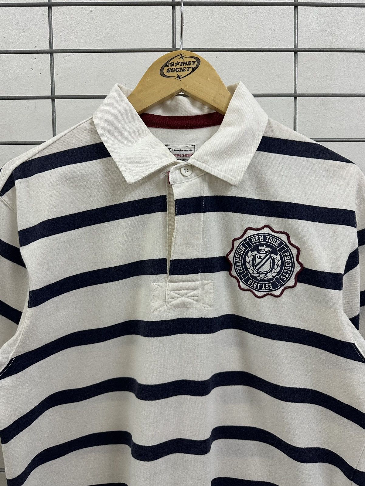 Beauty Beast × Champion Rare And Beautiful Champion Rugby Polo Shirt Size US M / EU 48-50 / 2 - 4 Thumbnail