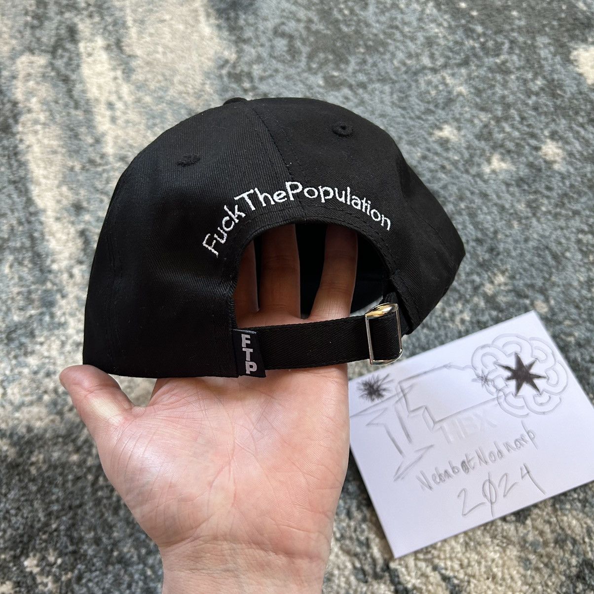 Fuck The Population FTP ROLLS ROYCE LOGO DAD CAP BiG BODY 6 PANEL HAT BLACK Size ONE SIZE - 4 Thumbnail