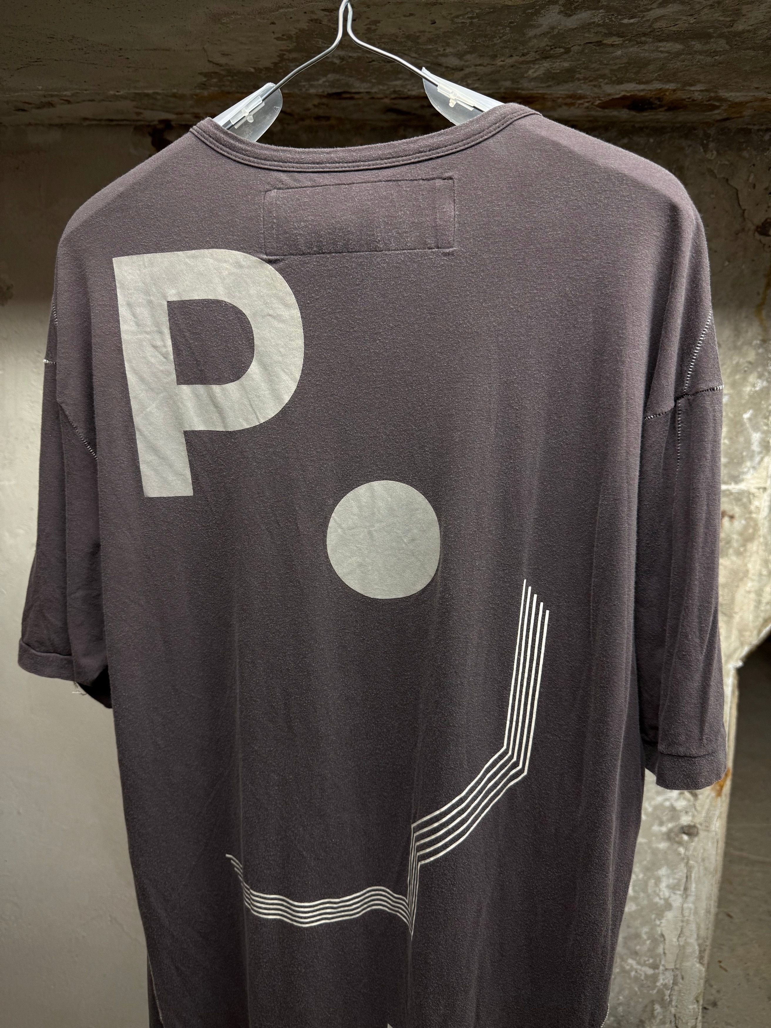 Hamcus HAMCUS Space Grey Overlock Graphic T-Shirt Size US XXS / EU 40 - 6 Thumbnail