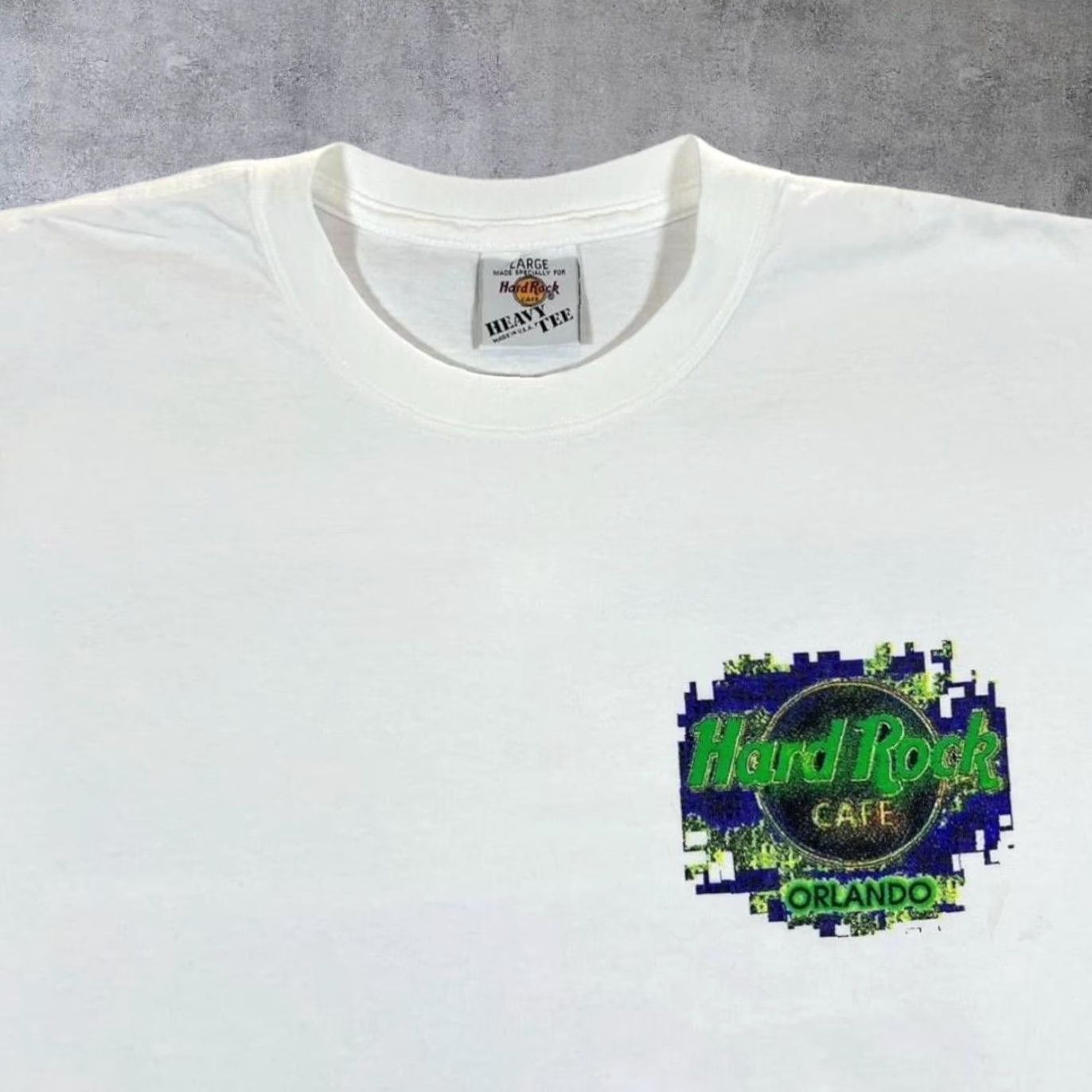 Hard Rock Cafe VINTAGE Hard Rock Cafe Shirt 90s Orlando Logo Graphic White L Mens T-Shirt Size US L / EU 52-54 / 3 - 6 Thumbnail