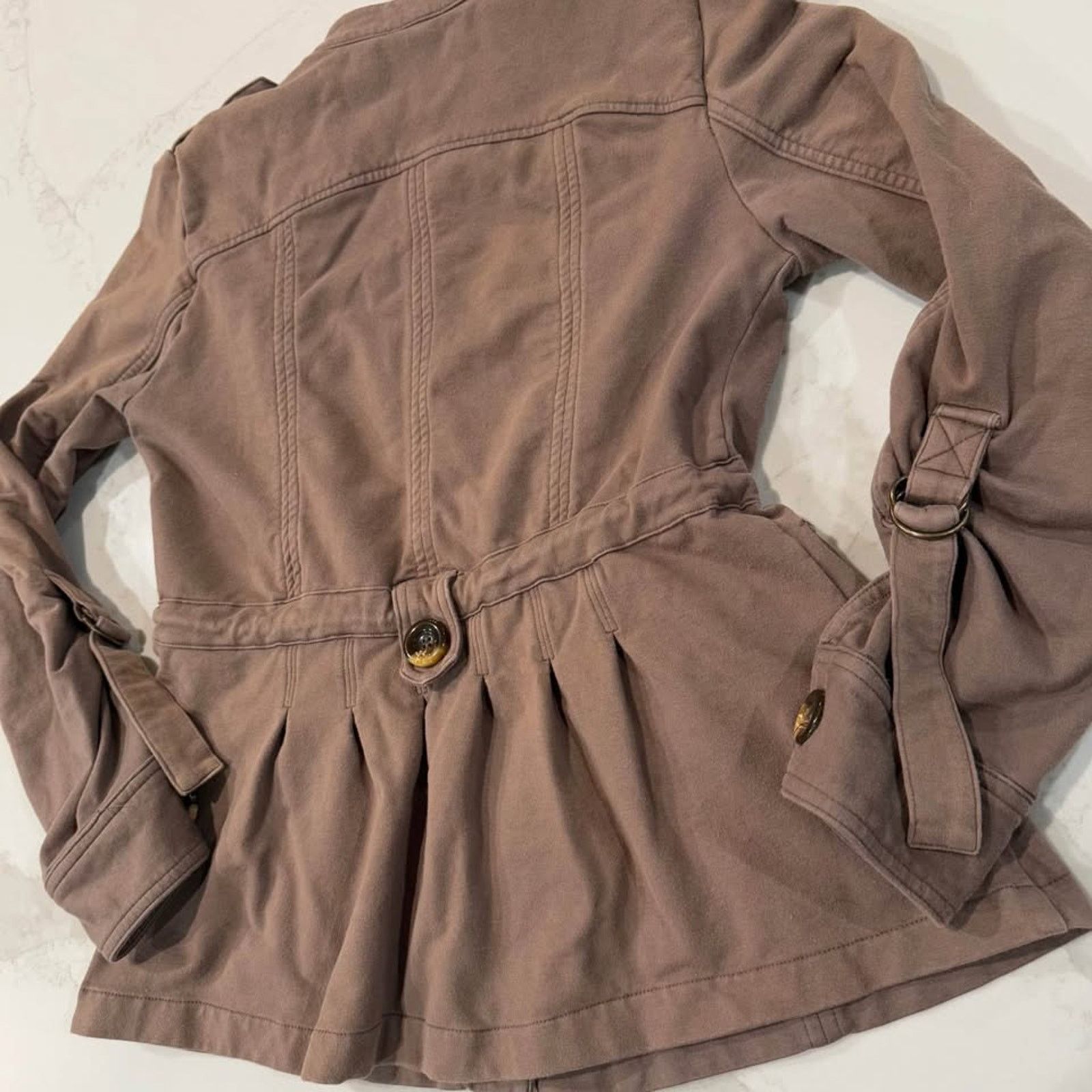 Sanctuary Sanctuary Street Smart Utility Jacket Brown Womens XS Size XS / US 0-2 / IT 36-38 - 7 Thumbnail