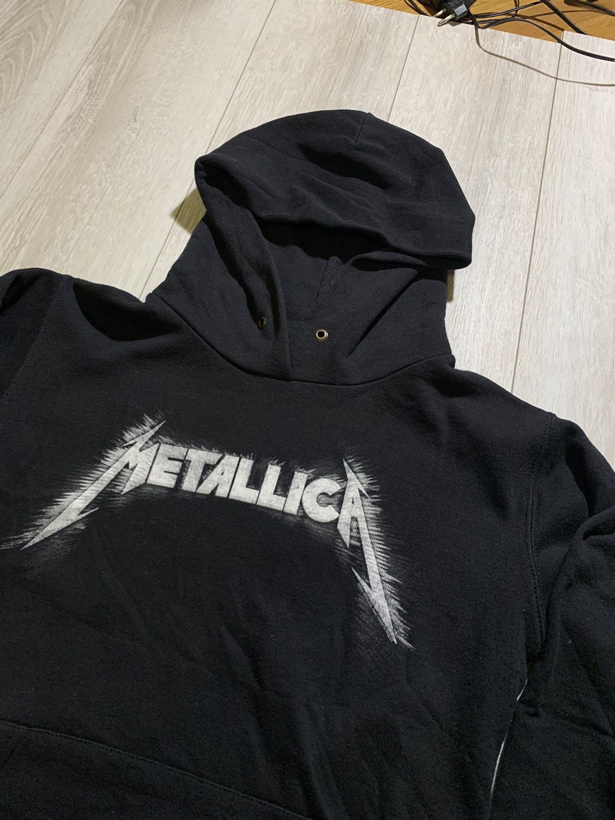 Band Tees Metallica Band Thrash Metal Black Faded Hoodie Rare Y2k Size US S / EU 44-46 / 1 - 2 Thumbnail