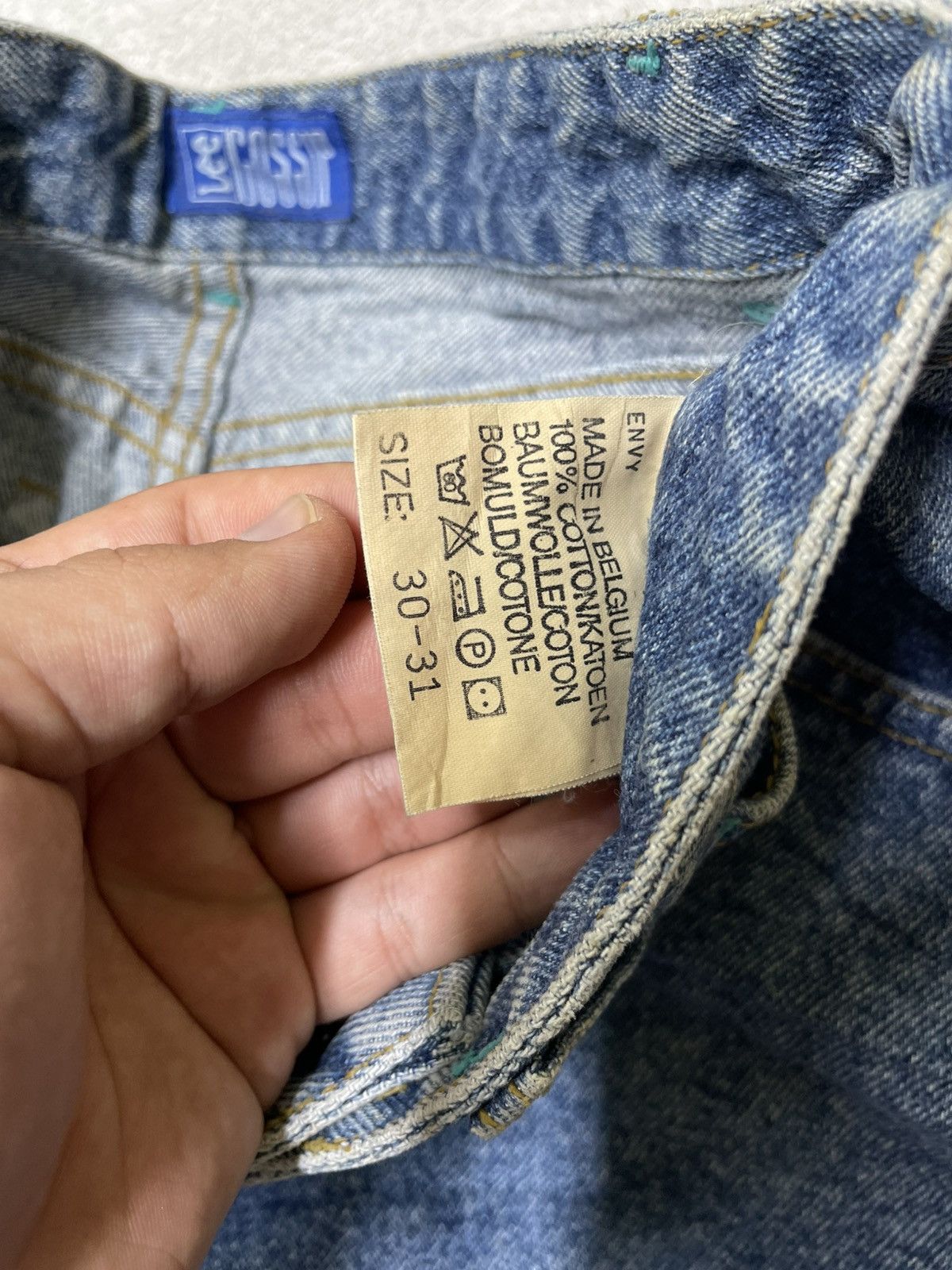 Japanese Brand × Lee × Vintage Vintage Lee Gossip Jeans – 90s Workwear Americana Size US 30 / EU 46 - 8 Thumbnail