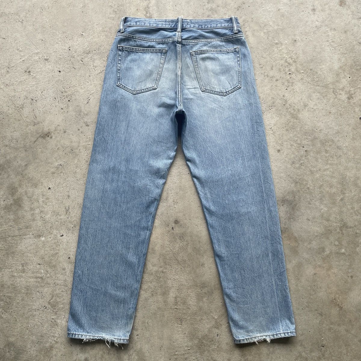 Japanese Brand W30x29💥 Vintage Japanese Faded Denim Jeans Pants Distressed Size US 30 / EU 46 - 11 Thumbnail