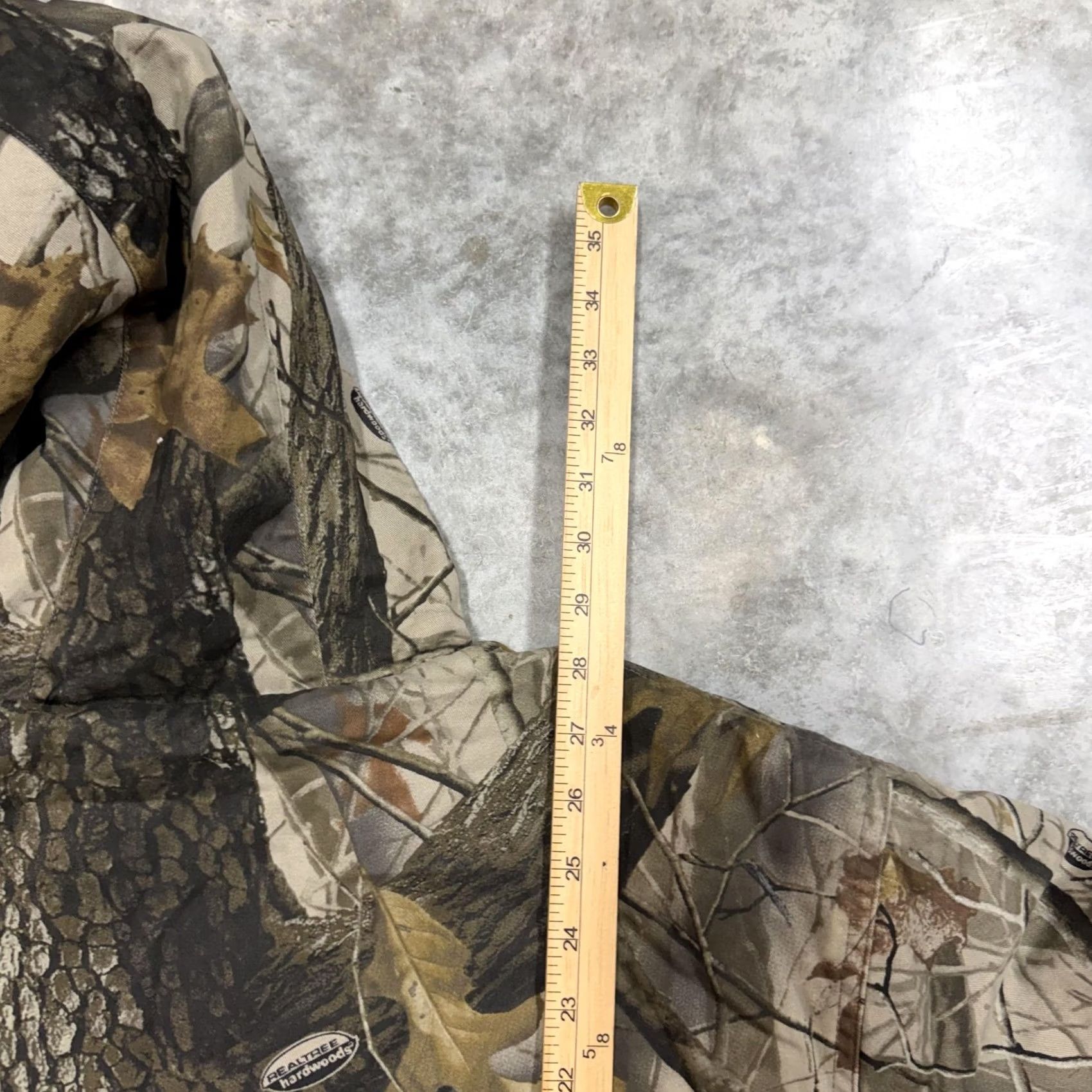Vintage Outfitters Ridge Jacket Mens Large Brown Camo Hooded Puffer Hunting Outdoor Size US L / EU 52-54 / 3 - 8 Thumbnail