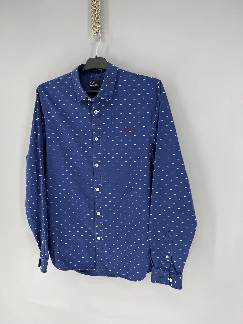 Fred Perry Vintage FRED PERRY Long Sleeve Button Down Shirt Size US M / EU 48-50 / 2 - 3 Thumbnail