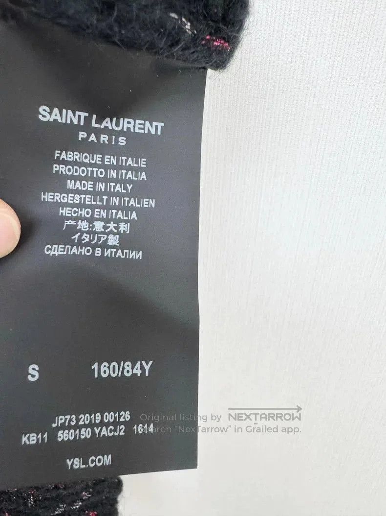 Saint Laurent Paris Saint Laurent SLP Sweater S Size . Size US S / EU 44-46 / 1 - 3 Thumbnail