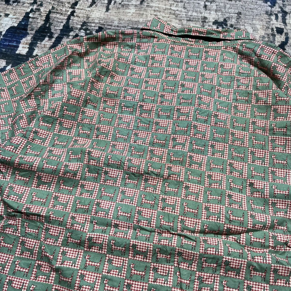 Christian Dior Monsieur 🔥Vintage Christian Dior Cat Monogram Shirt Button Up Y2K Size US L / EU 52-54 / 3 - 11 Thumbnail