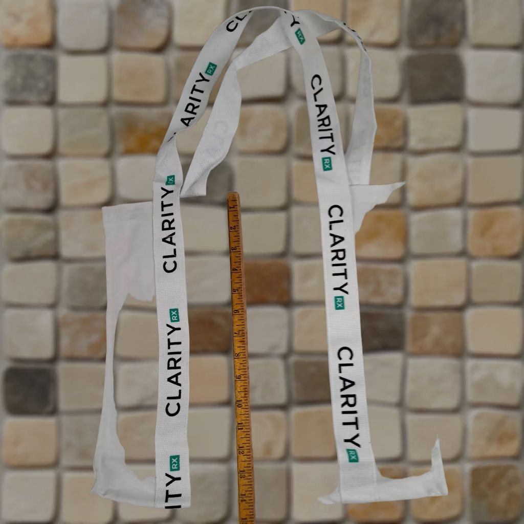Vintage VINTAGE Clarity RX Canvas White Tote Shoulder Bag 14x16 Unbranded Unisex Adults Canvas White Shoulder Bag 14x16 Size ONE SIZE - 1 Thumbnail